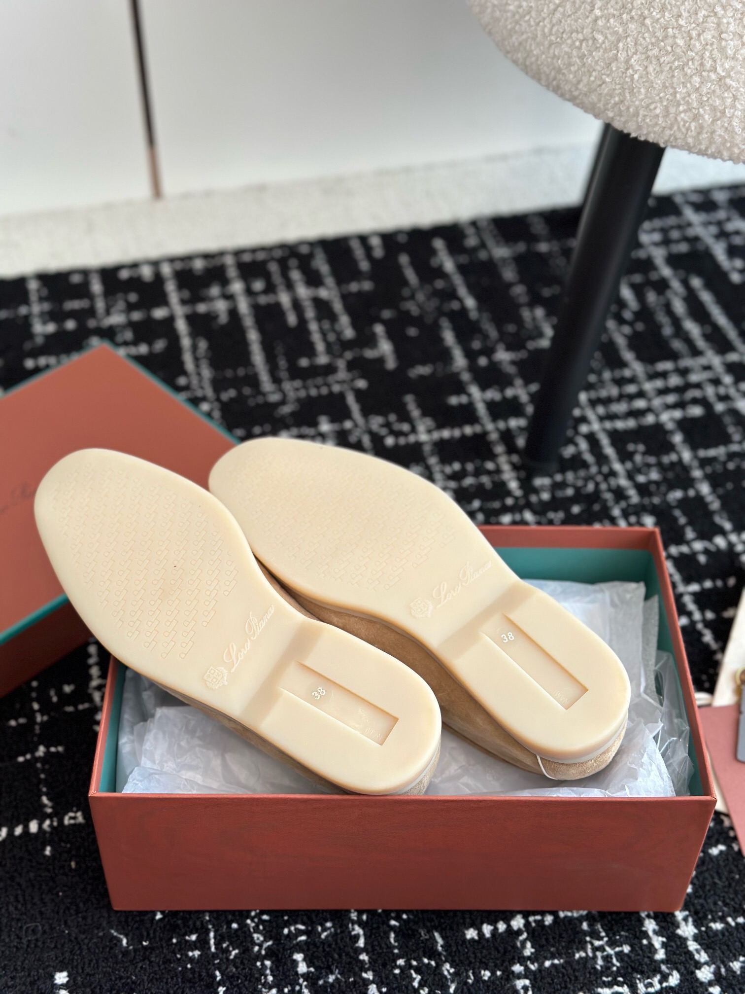 Loro Piana Unisex Loafers Size 36-45