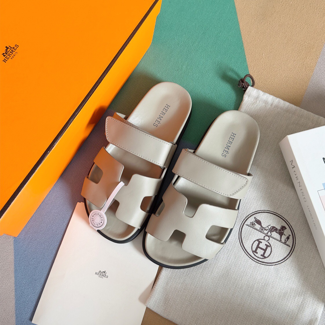 Hermes chypre Slippers Size 36-45