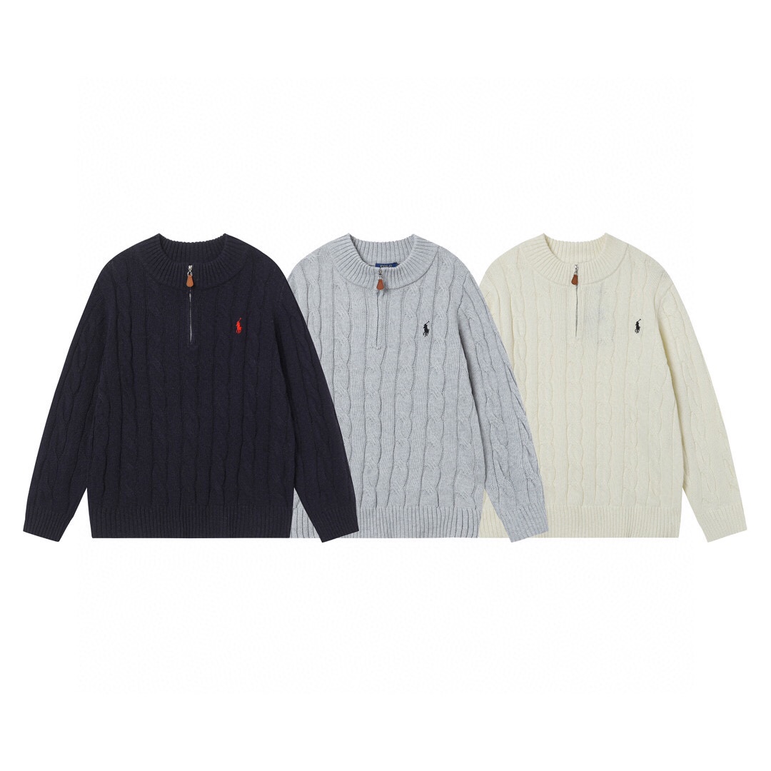 Ralph Lauren Unisex Sweatshirt Size S-XXL 3-Color