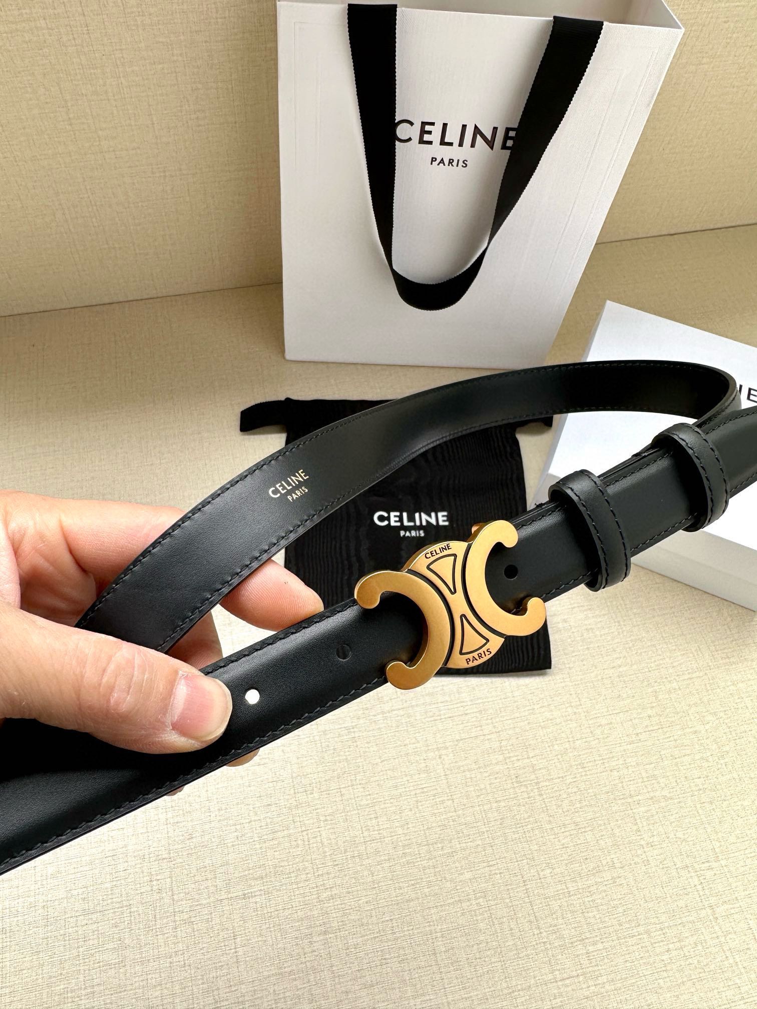 Celine Women Belt Width 2.5cm