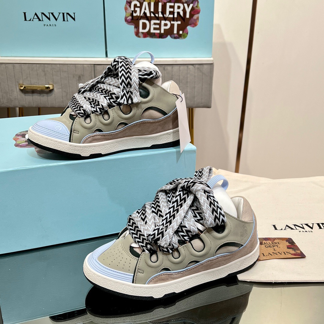 Lanvin Curb Sneaker Size 35-46  9-Color