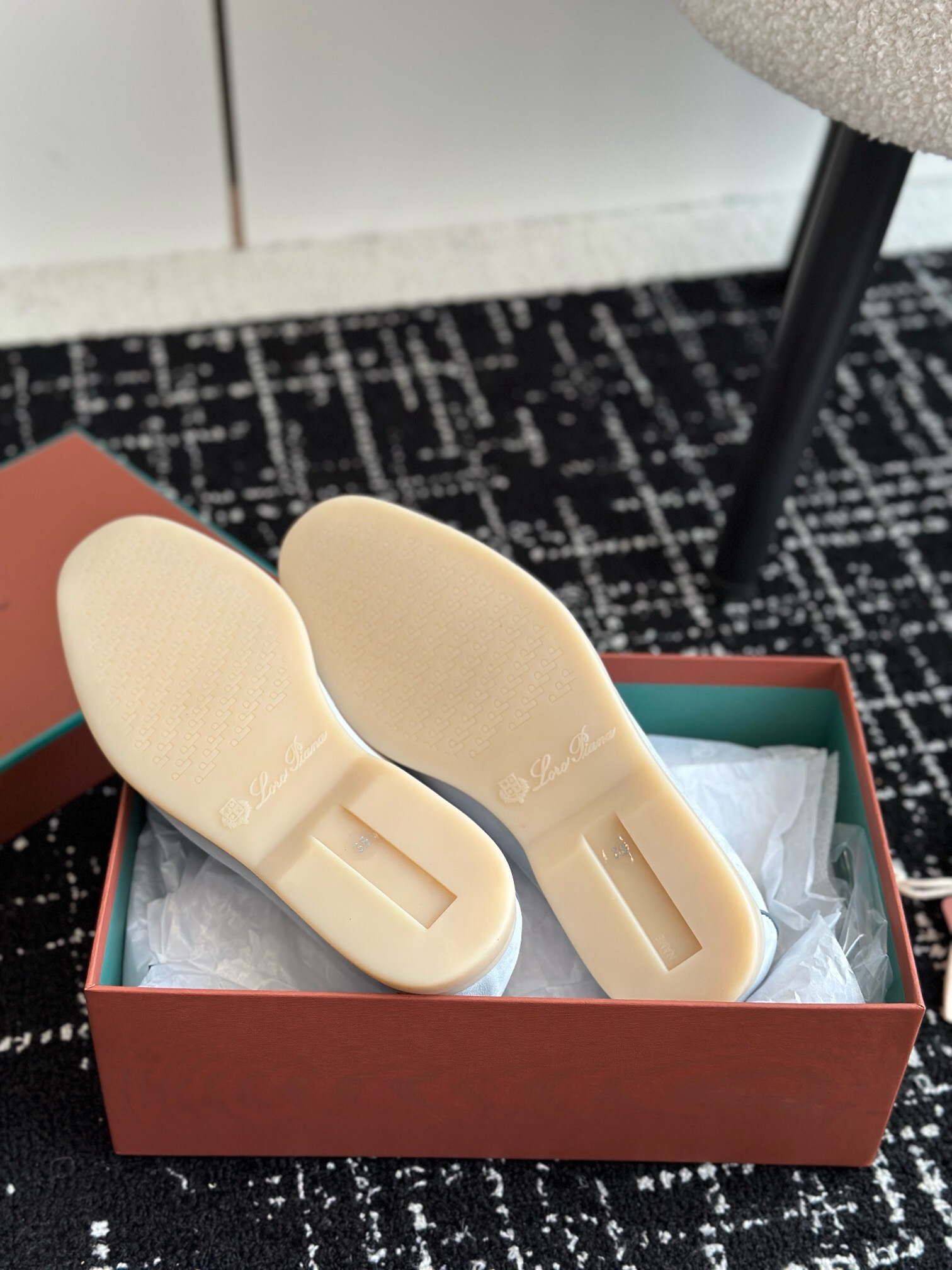 Loro Piana Unisex Loafers Size 36-45