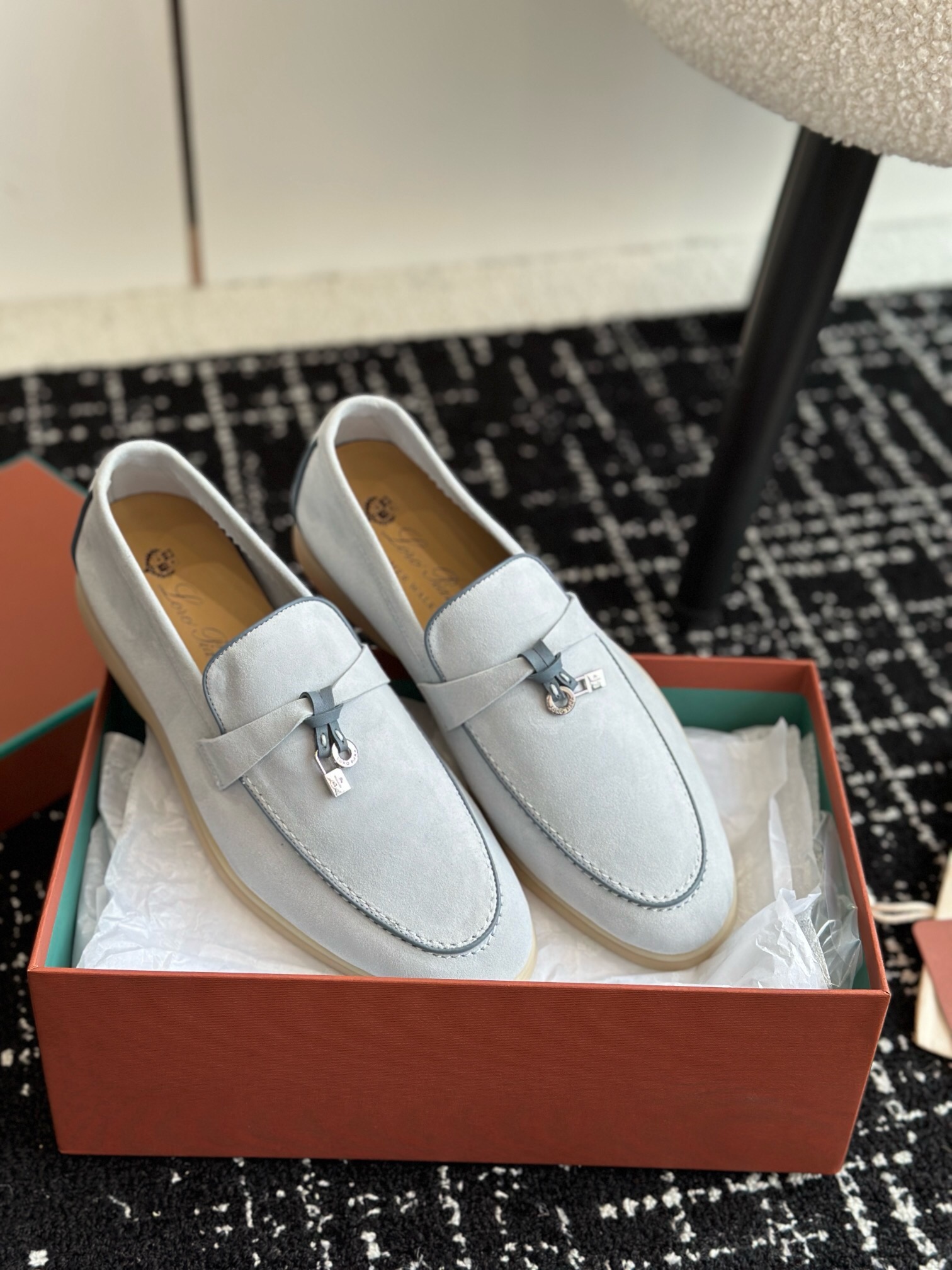 Loro Piana Unisex Loafers Size 36-45