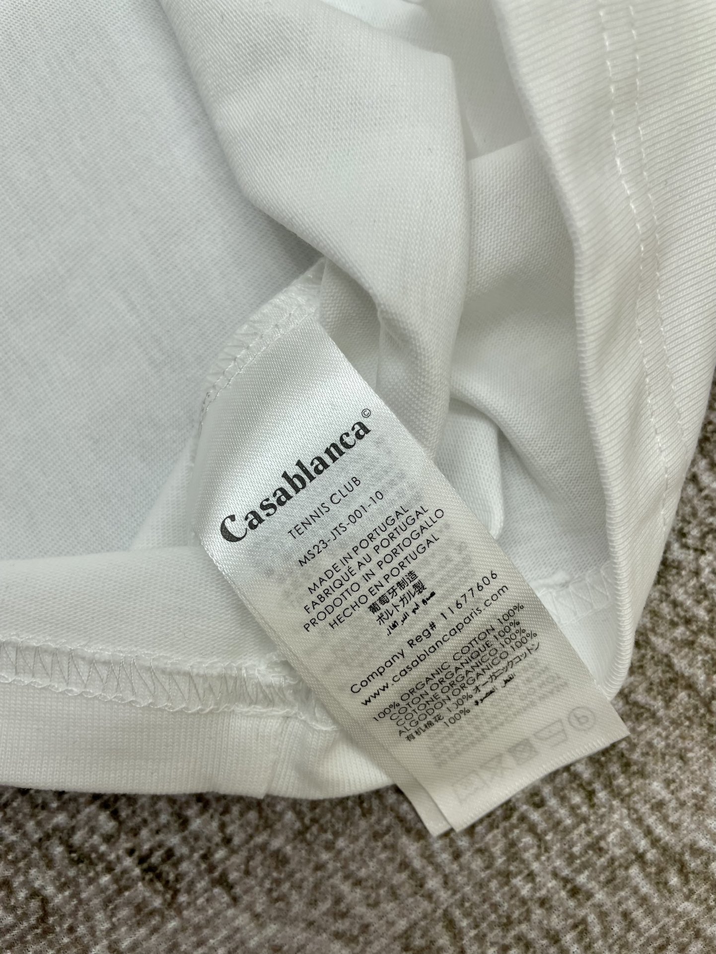 Casablanca T Shirt Size S-XL