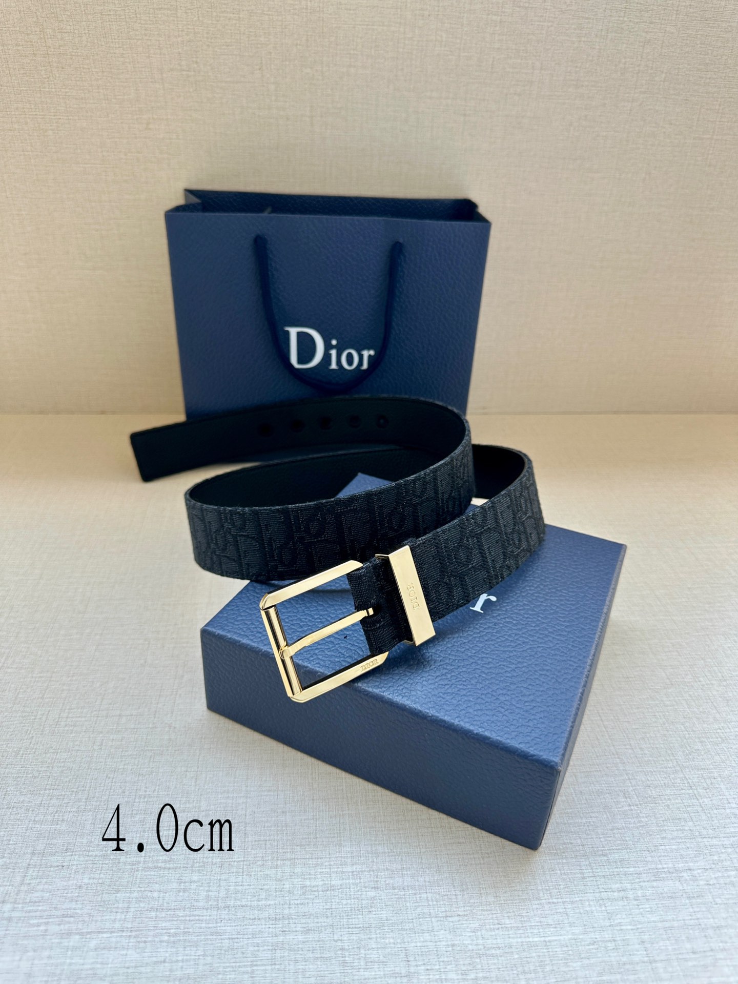 Dior Men Belt Width 4cm