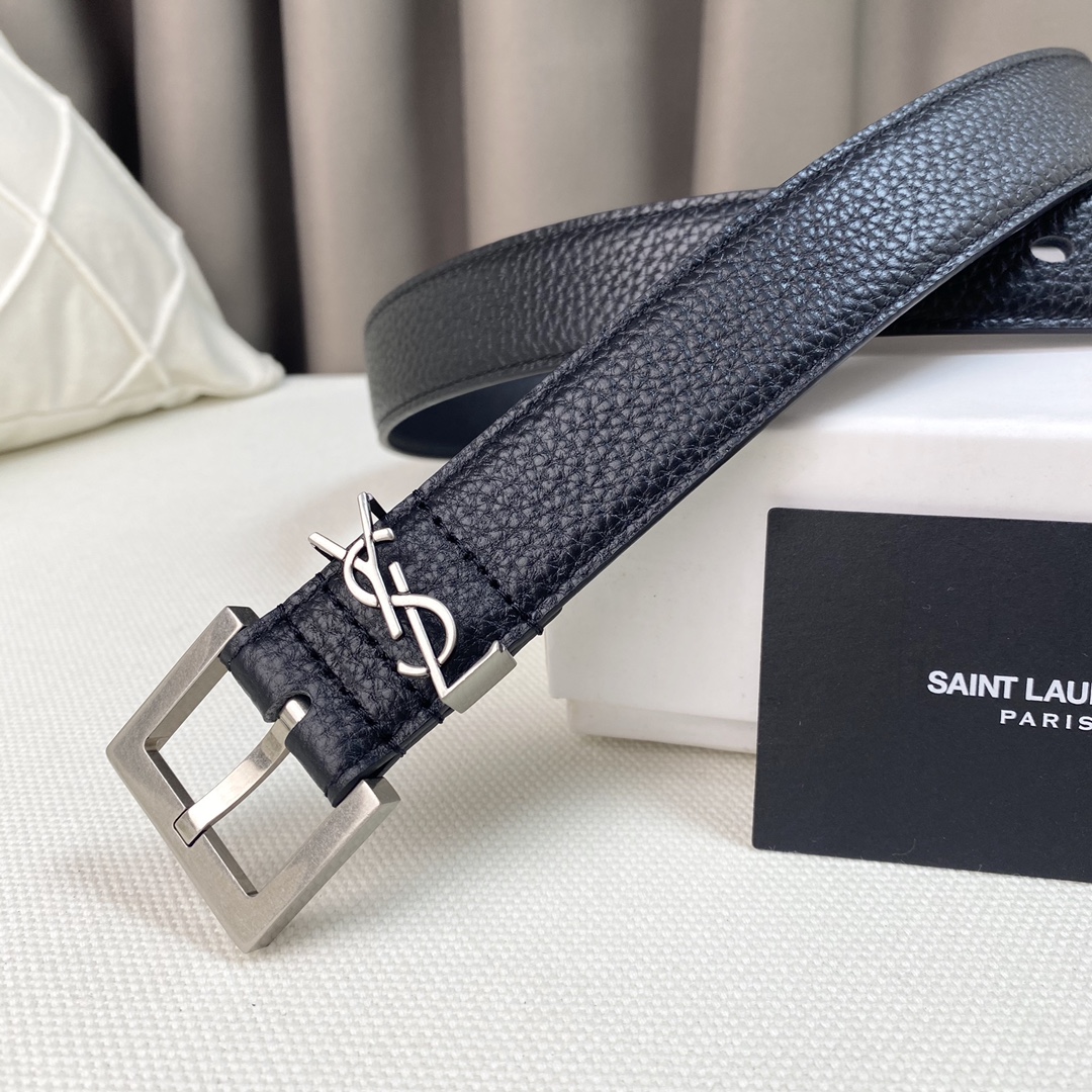 YSL Women Belt Width 3cm