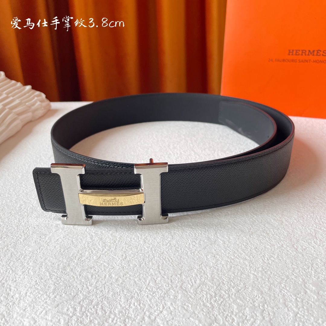 Hermes Men Belt Width 3.8cm