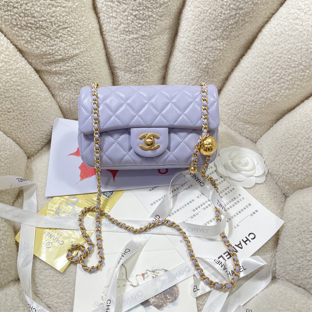 Chanel AS1787 Shoulder Bags Sheepskin 20cm