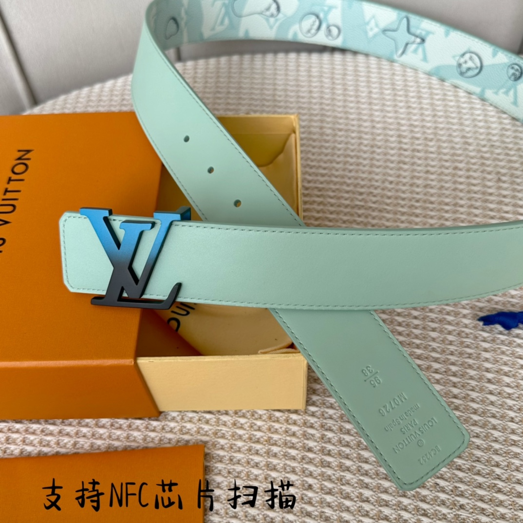 Louis Vuitton Men Belt Width 4cm