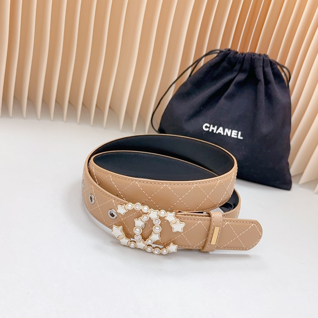 Chanel Women Belt Width 3cm