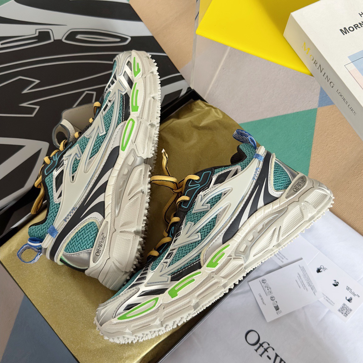 OFF White 2024ss Ow Be Right Back Sneaker Paris Size 36-46