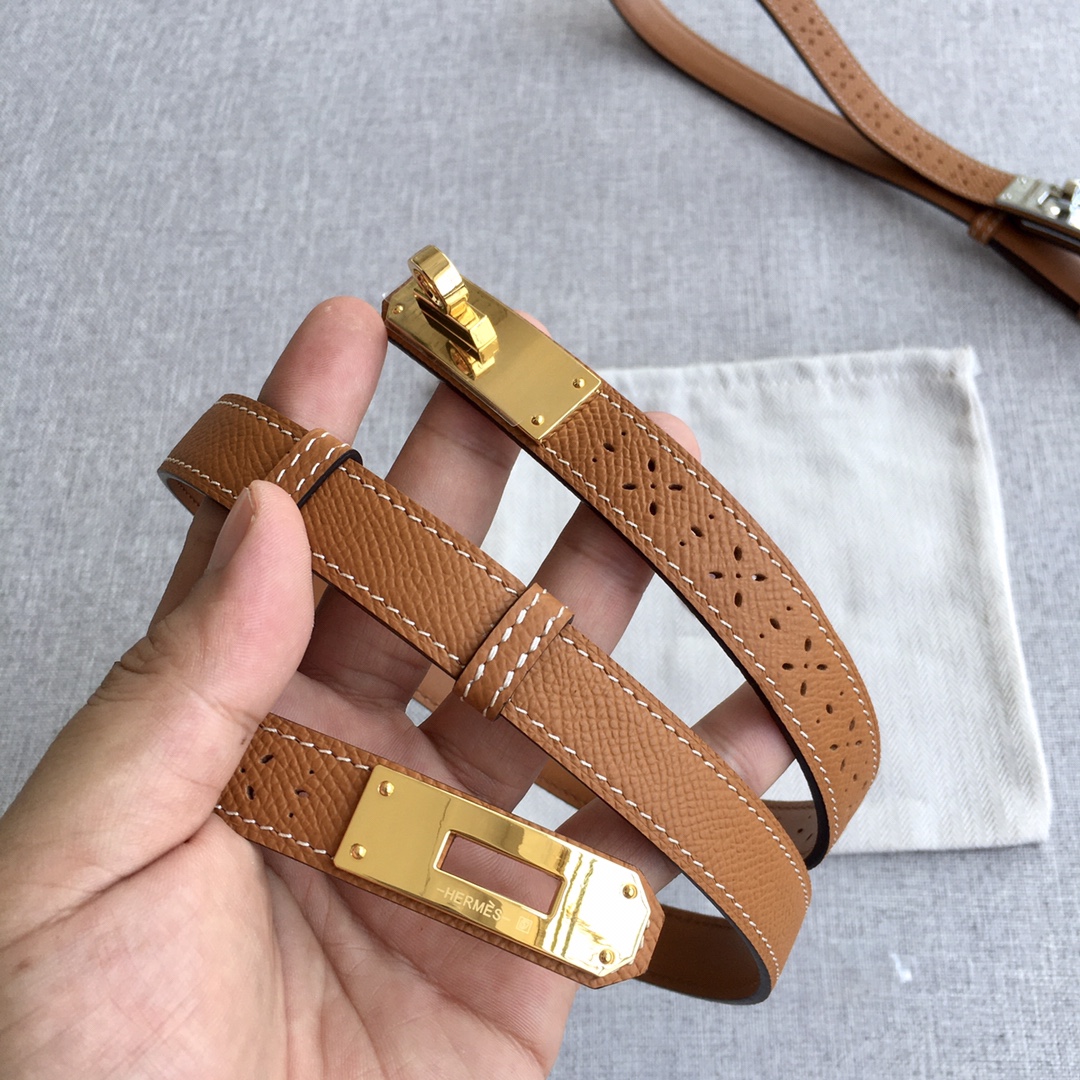 Hermes Kelly Women Belt Width 1.8cm