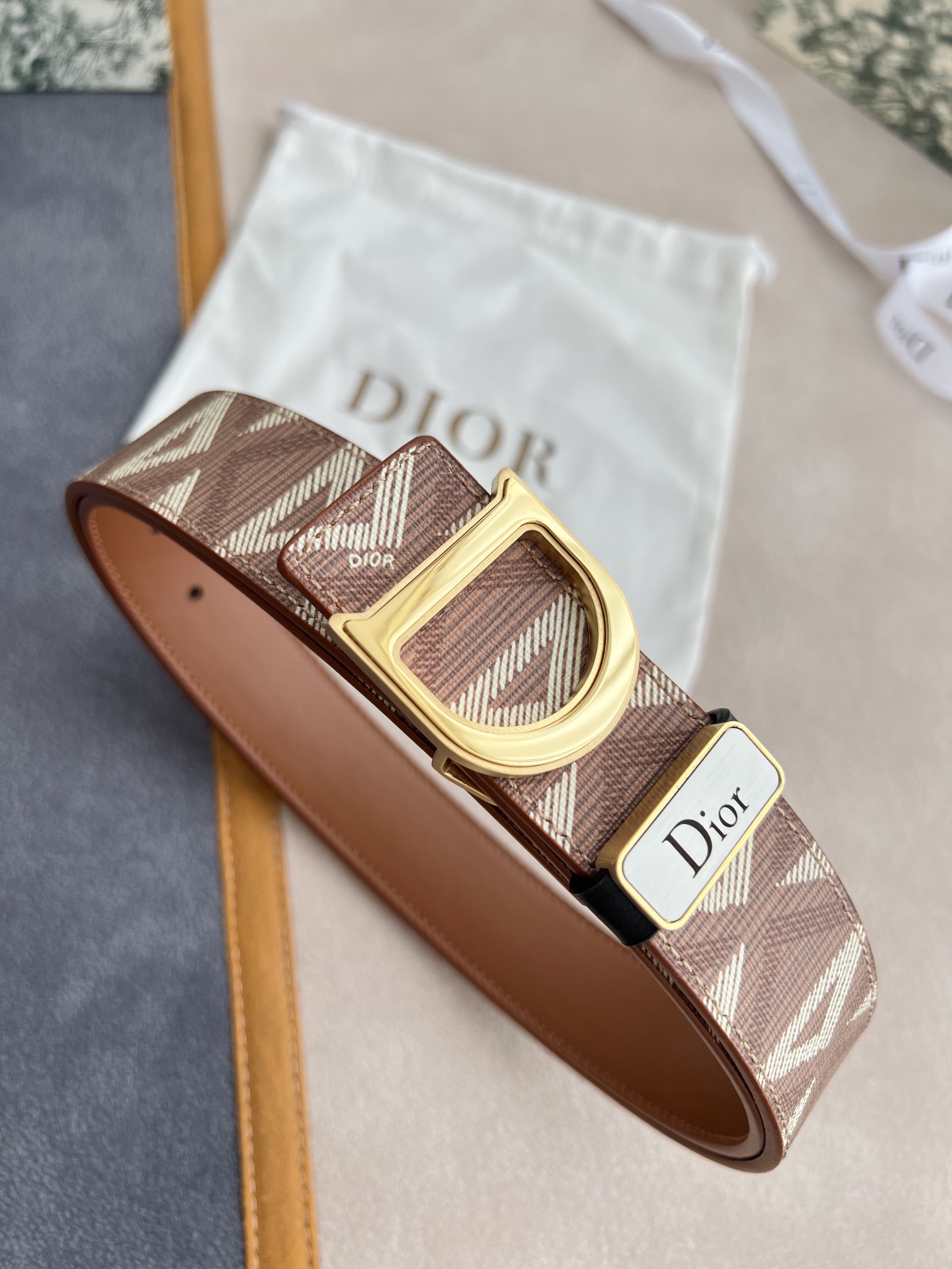 Dior Men Belt Width 3.5cm