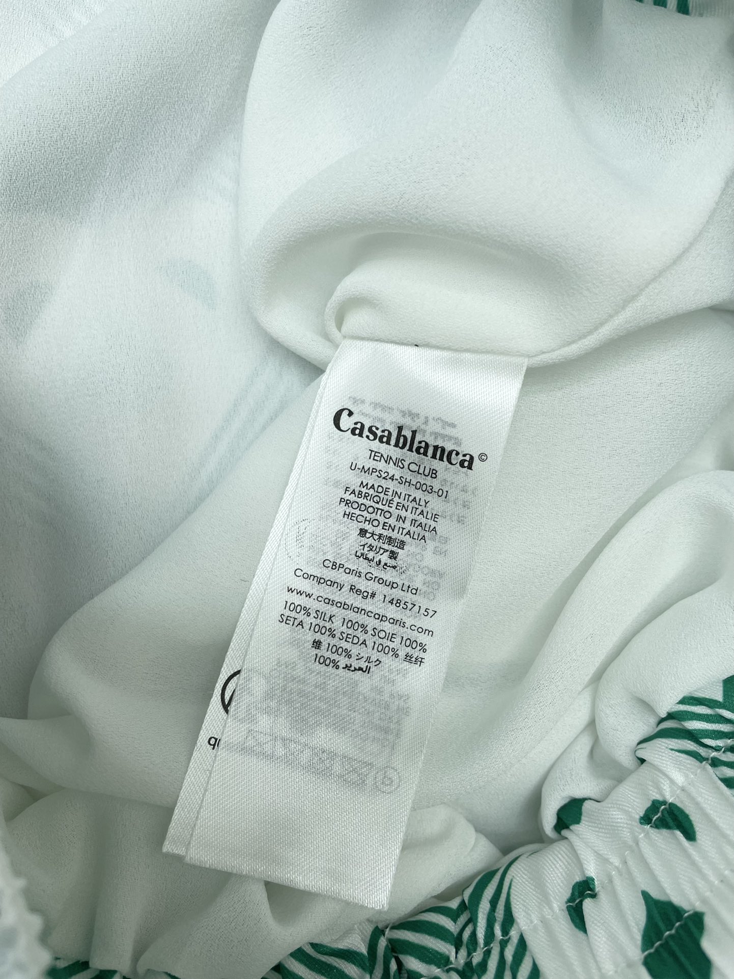 Casablanca Shorts Size S-XL