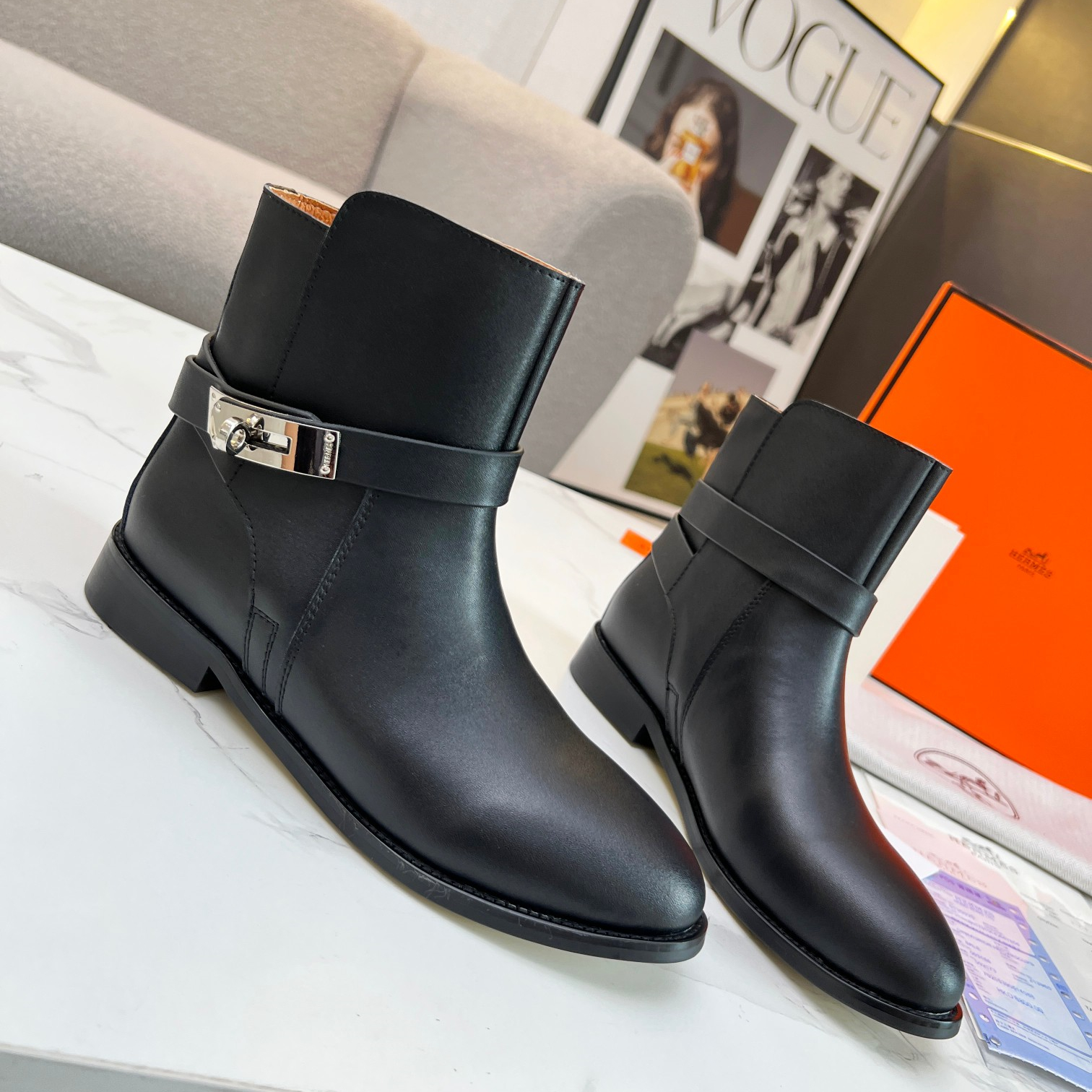 Hermes Women Kelly Boots Size 36-41
