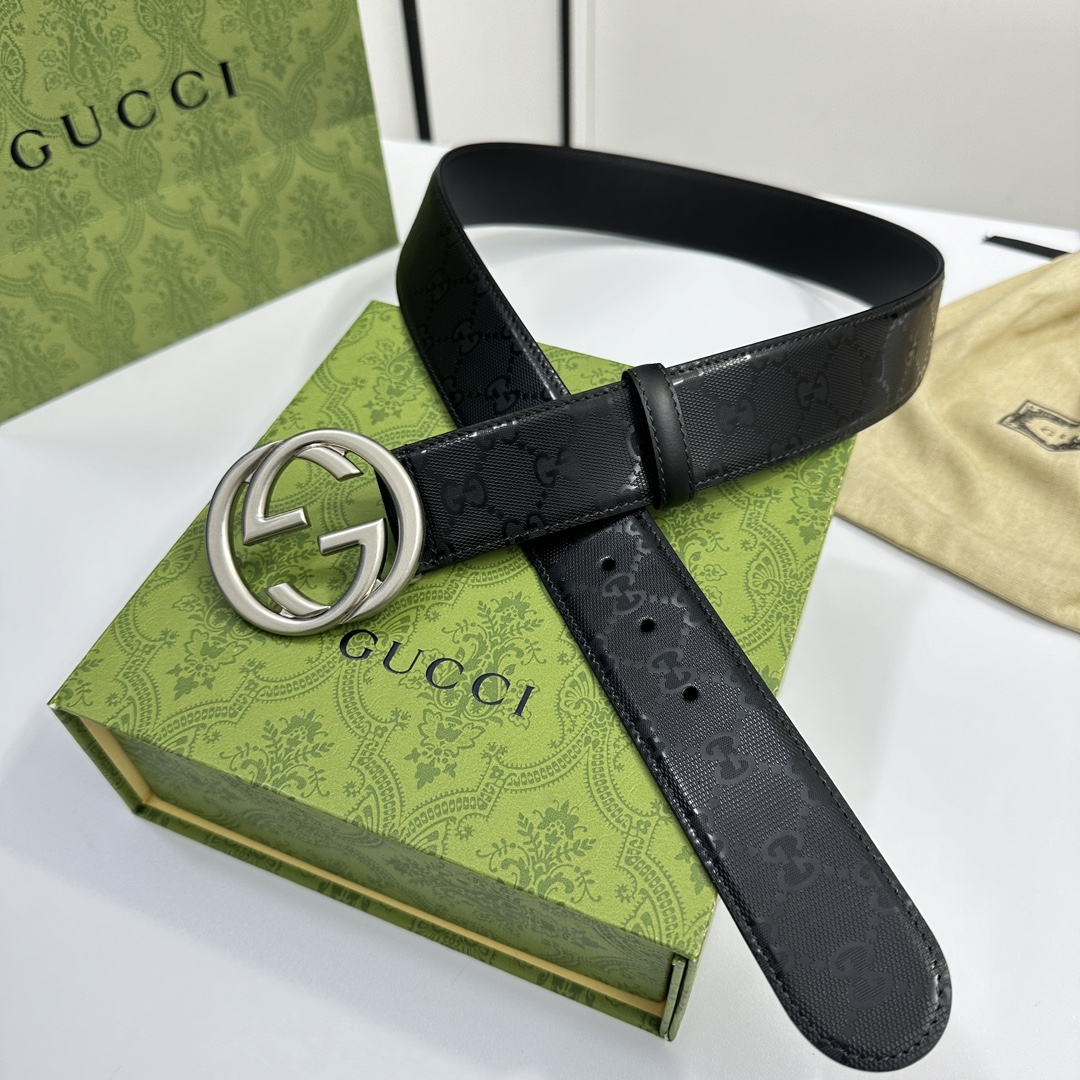 Gucci Men Belt Width 4cm