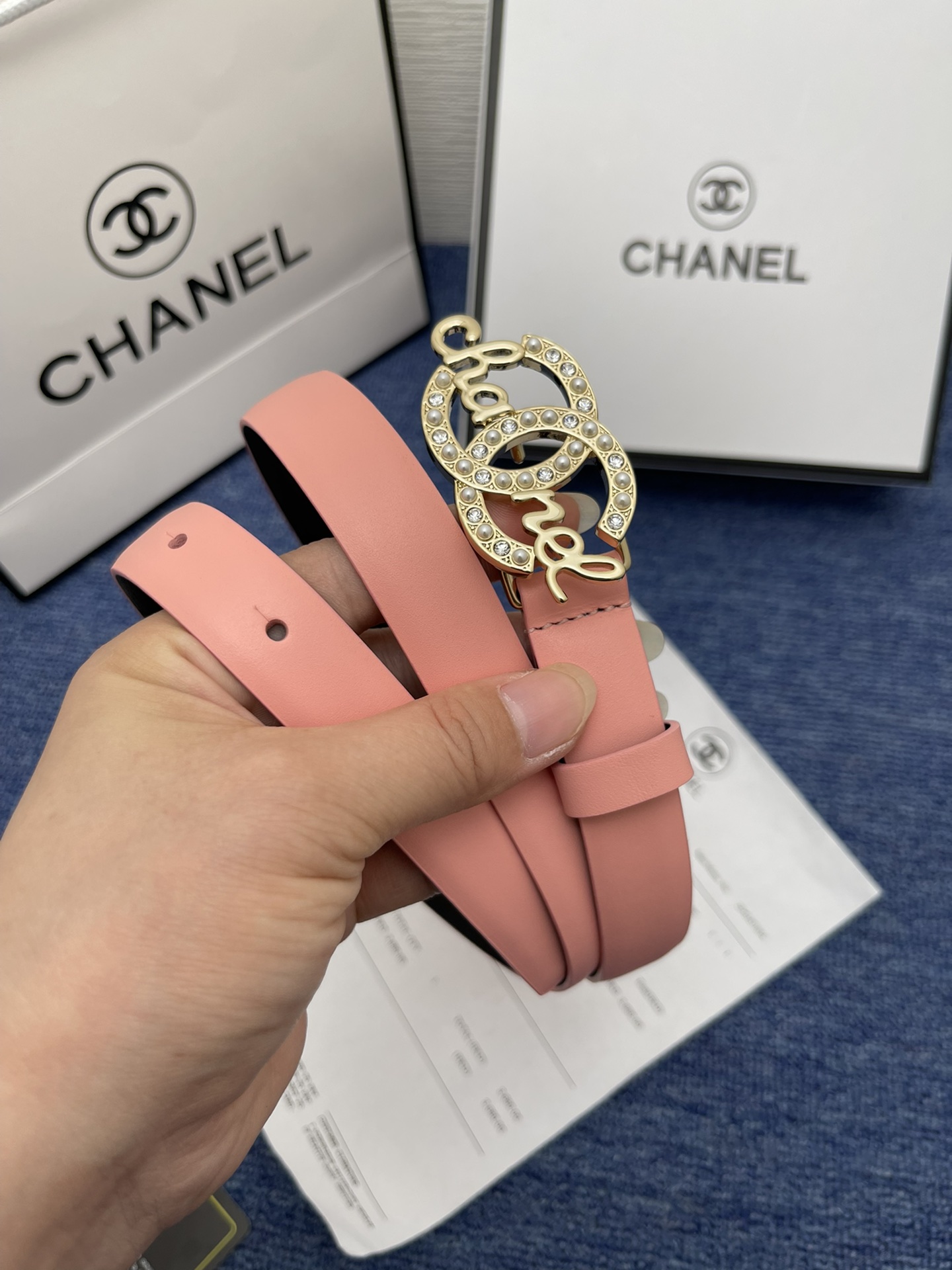 Chanel Women Belt Width 2cm