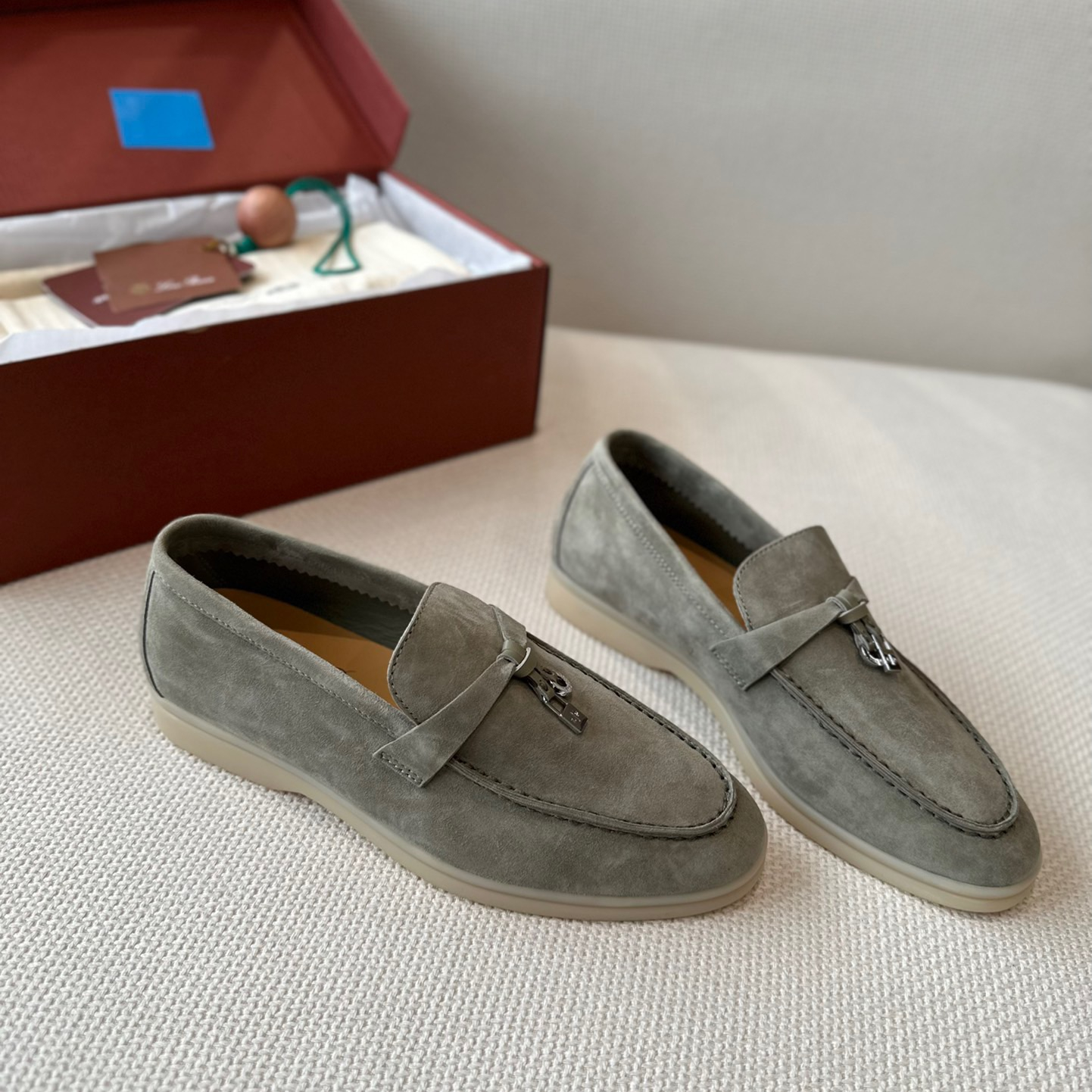 Loro Piana Men Women Loafers Size 36-45