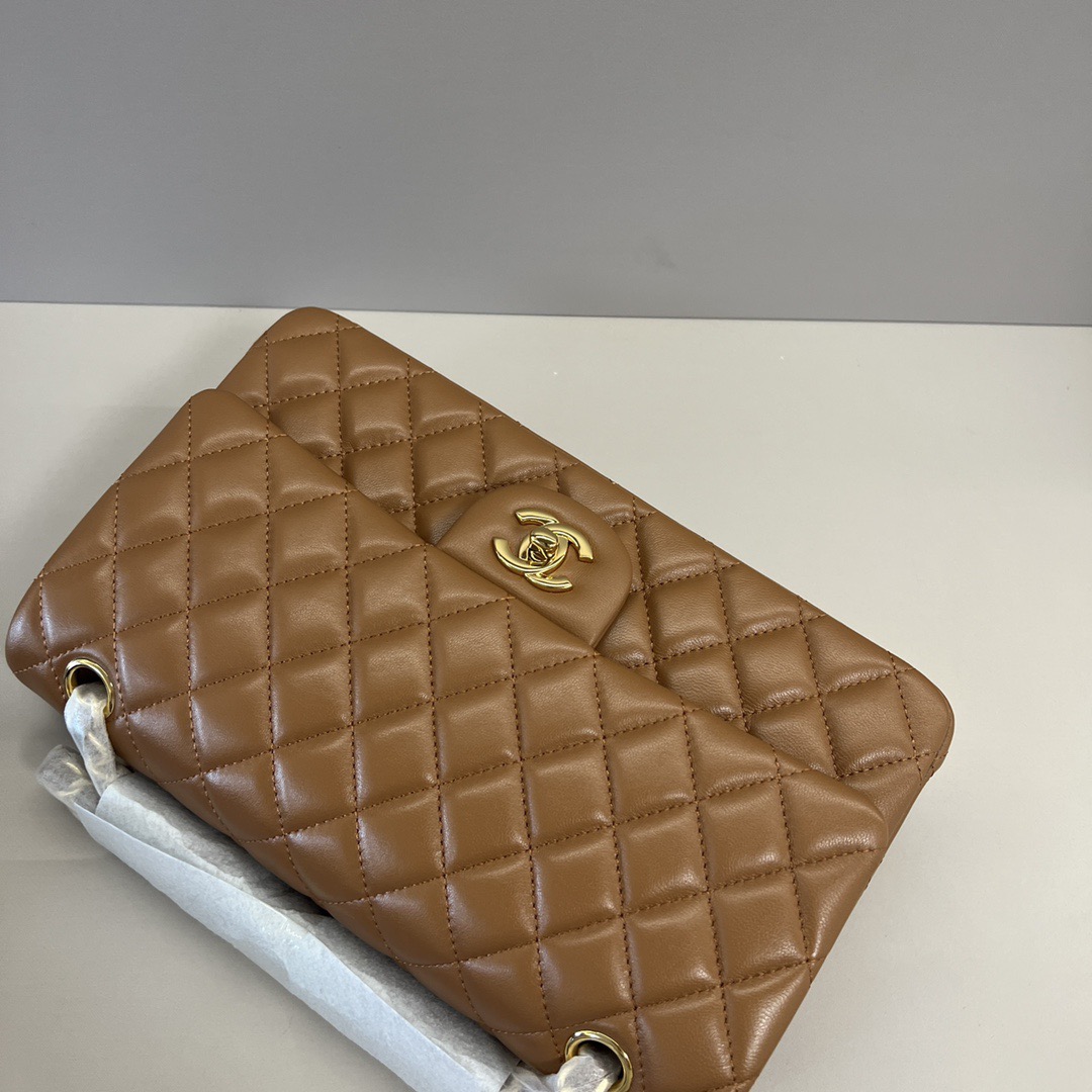 Chanel CF1112 Shoulder Bags Sheepskin 25cm