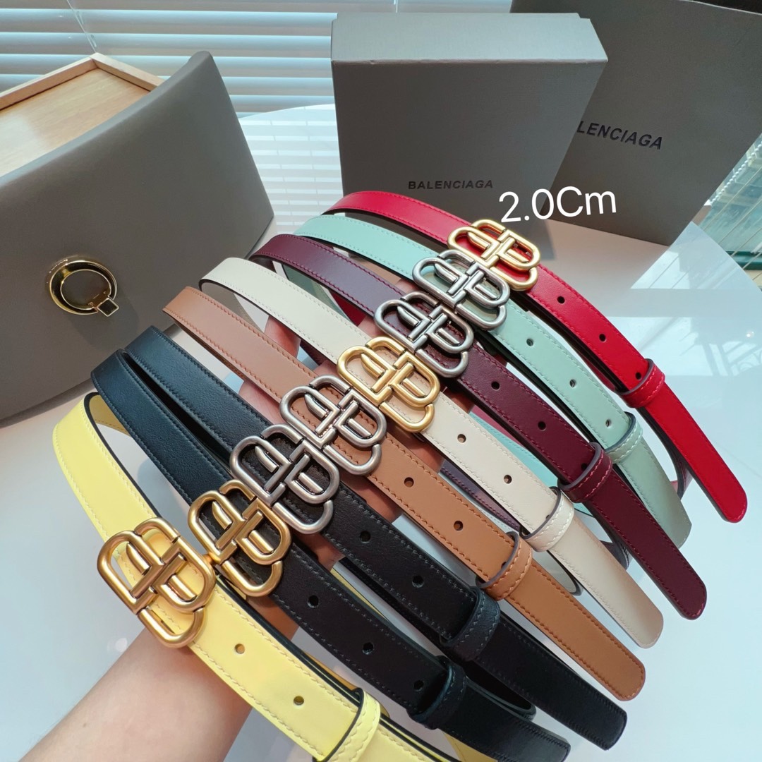 Balenciaga Women Belt Width 2cm