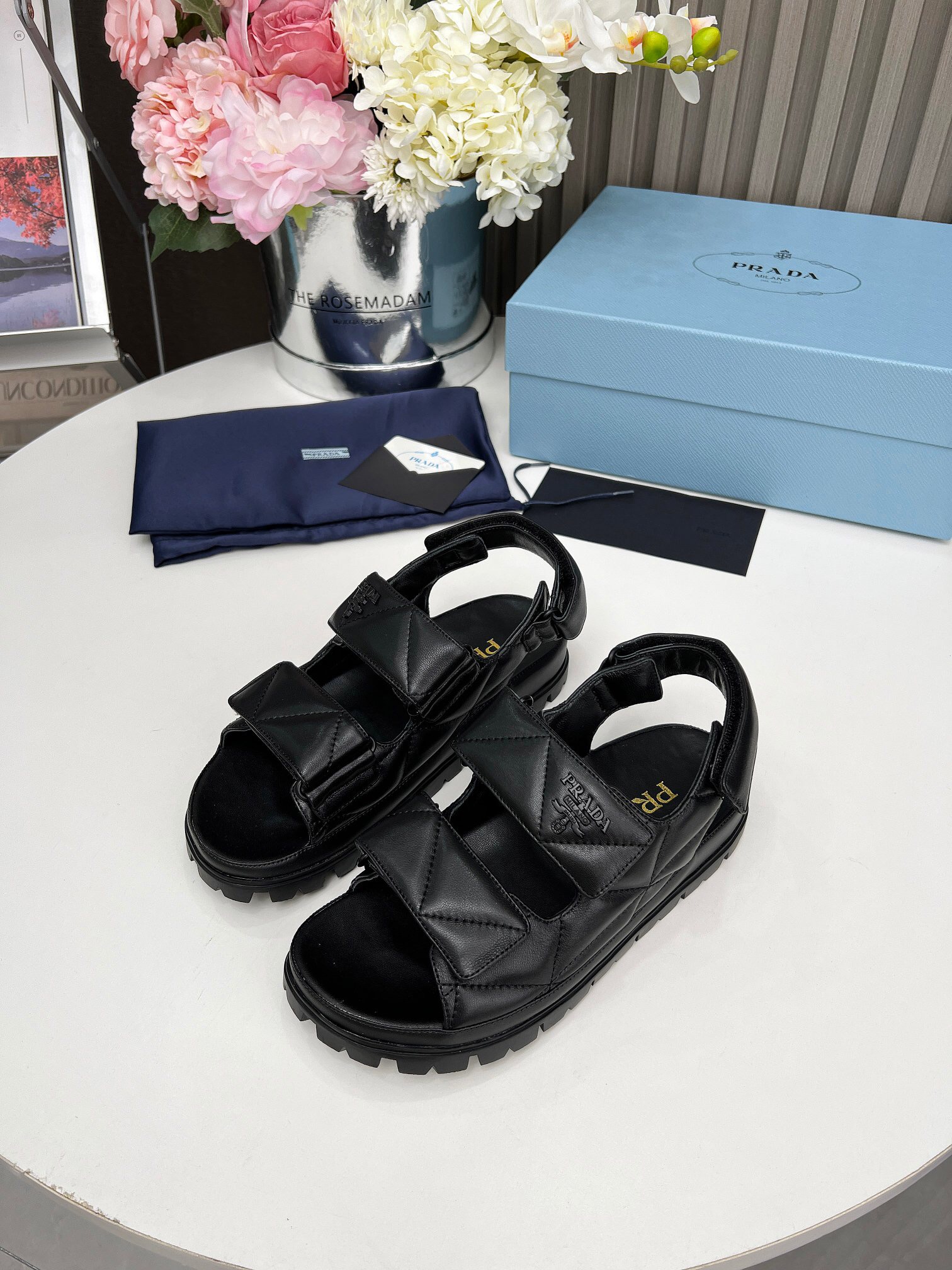 Prada 2024 New Monolith sandals Size 36-41