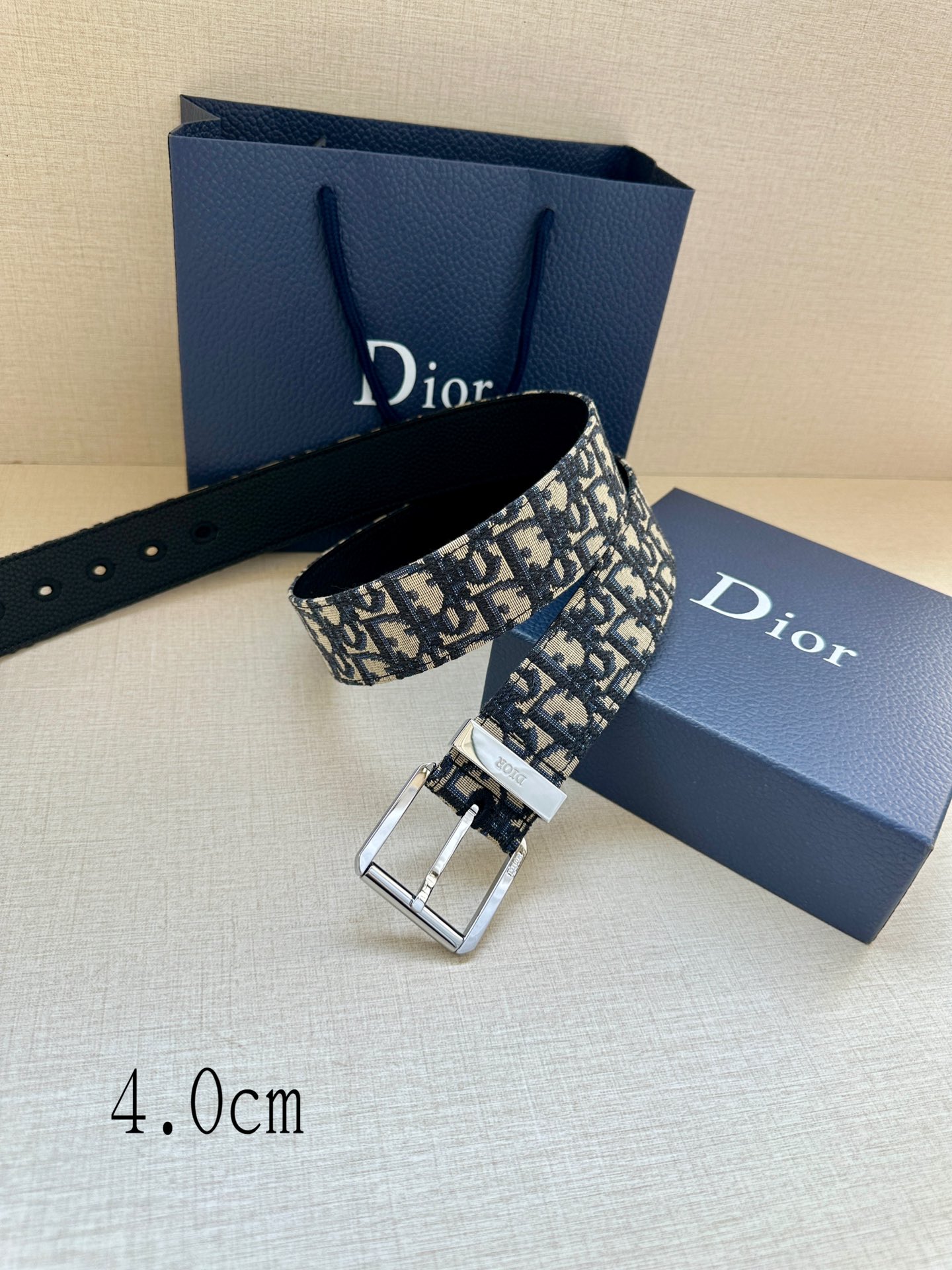 Dior Men Belt Width 4cm