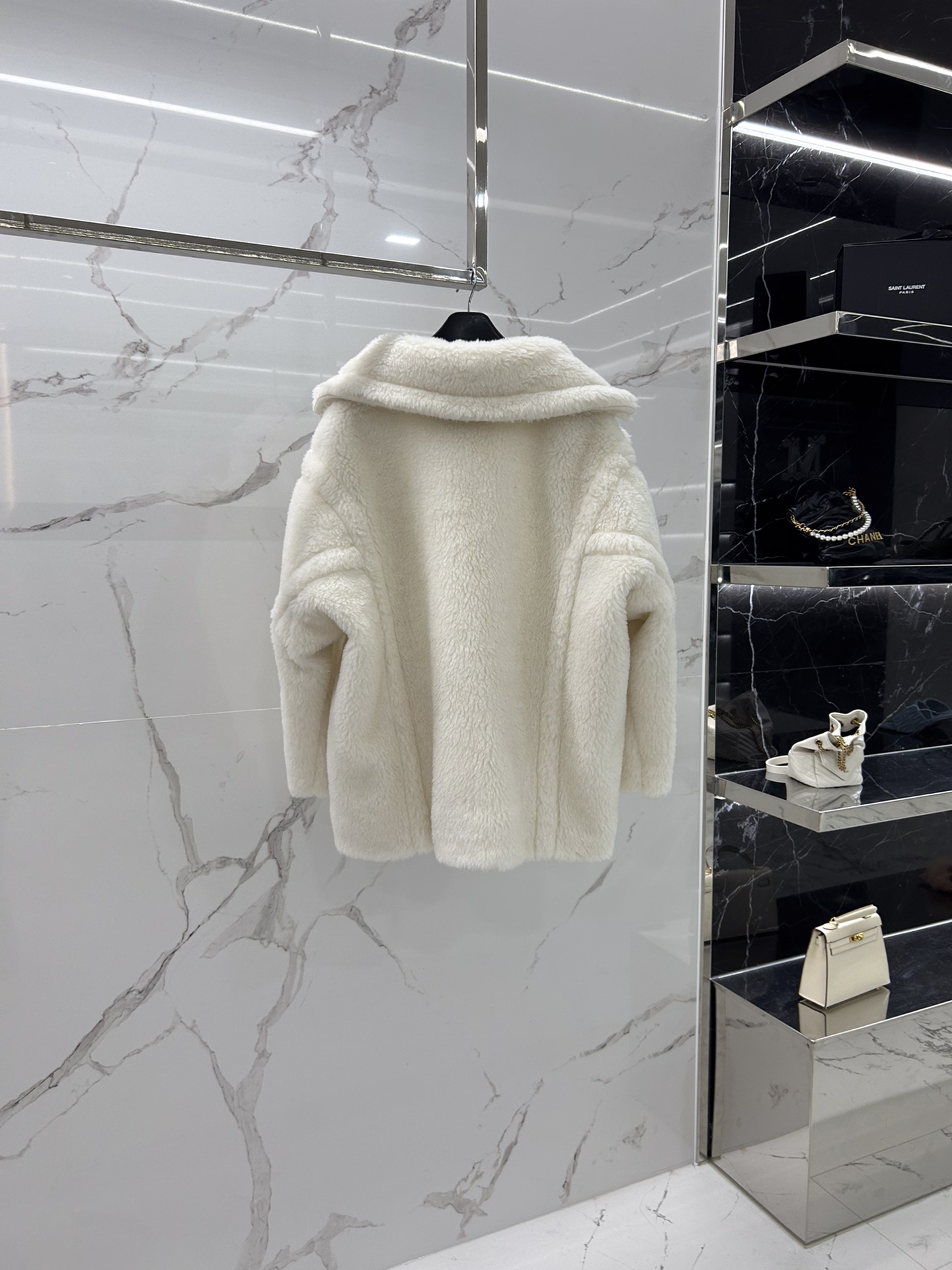 Max Mara Teddy fur Short coat Size XS-M