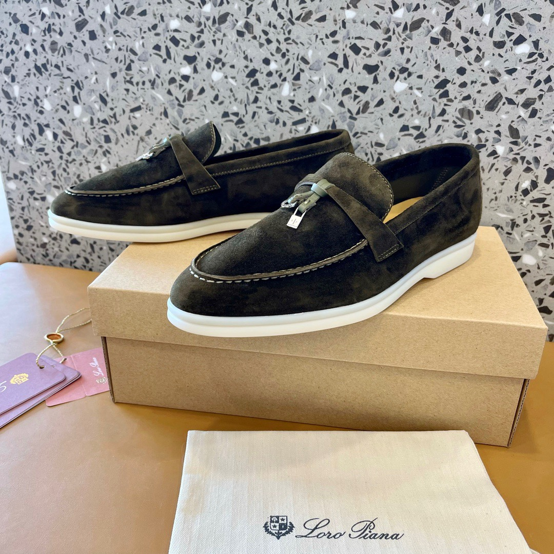 Loro Piana Men Women Loafers Size 36-45