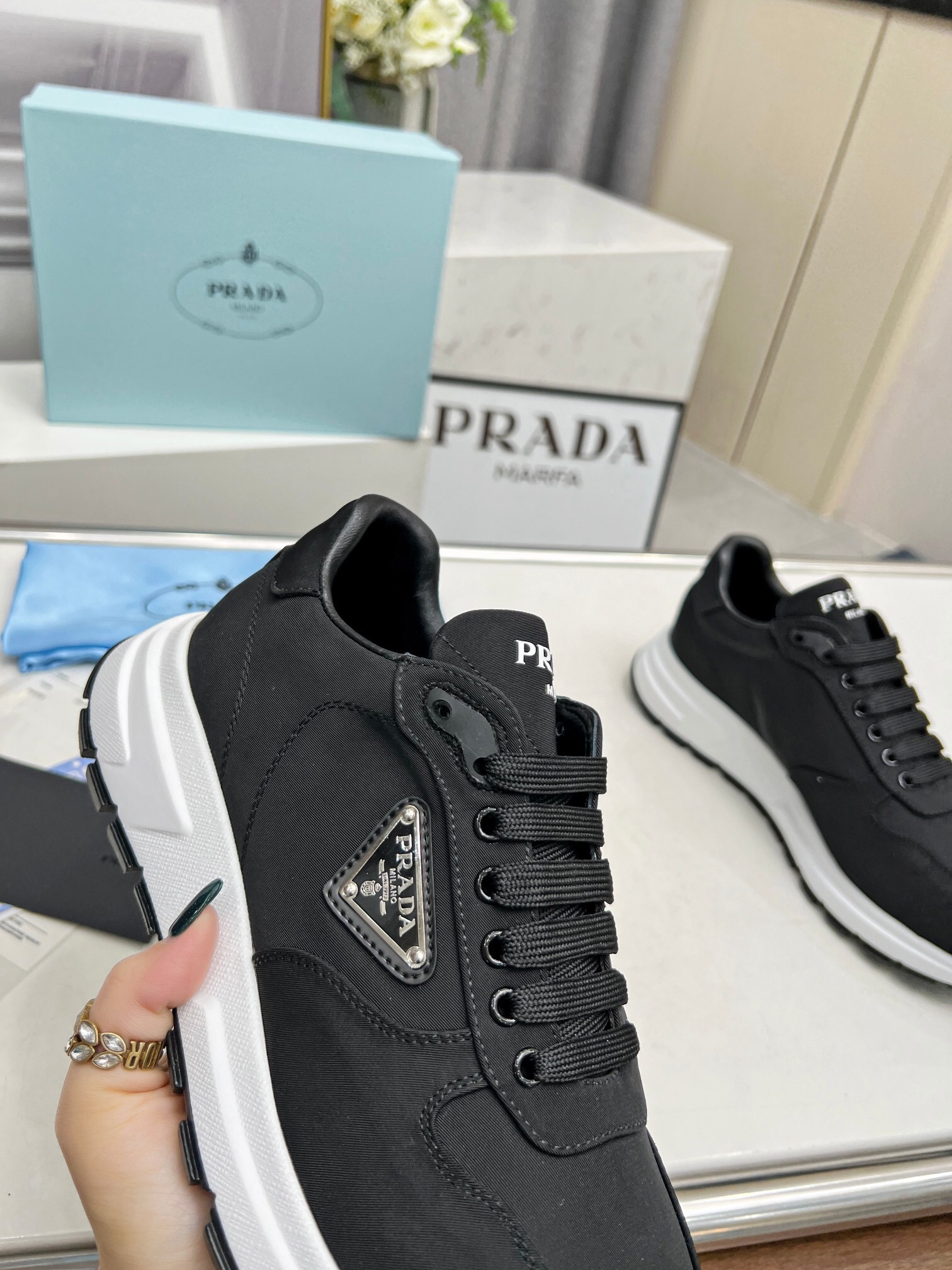 Prada 2024 New Prax 01 Re-Nylon Sneaker Size 36-46