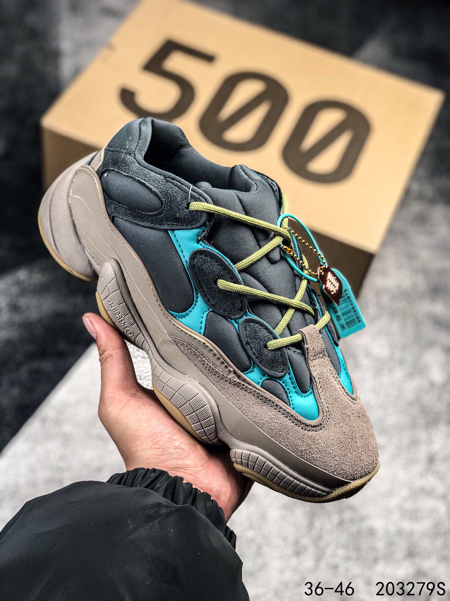 Yeezy 500 Mens/Women's Sneakers Shoes 36 - 46