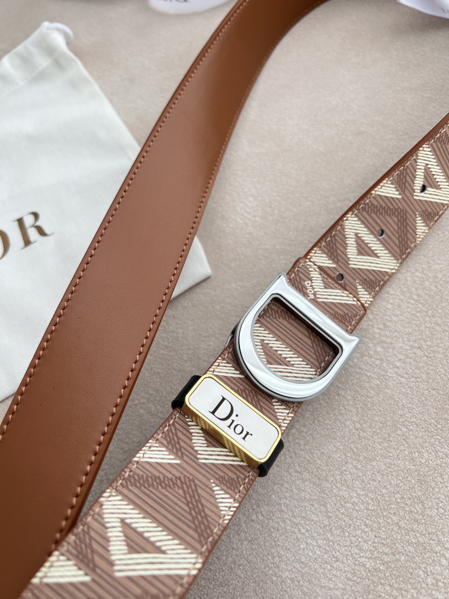 Dior Men Belt Width 3.5cm
