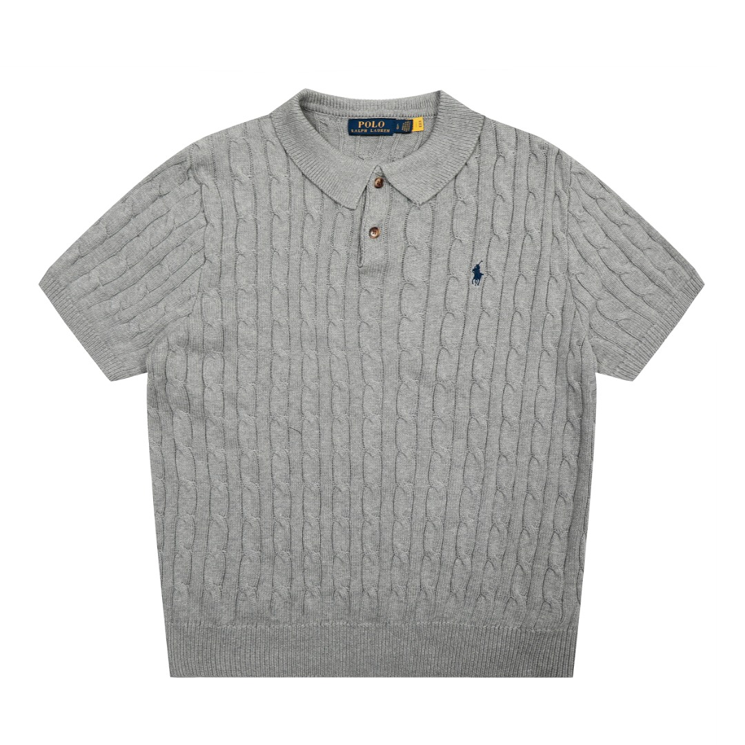 Ralph Lauren Men Knitted Polo Shirt Size S-XL