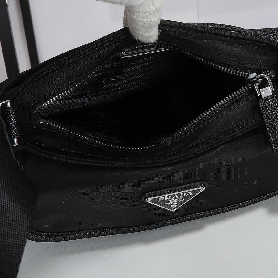 Prada 2VH133 Re-Nylon and Saffiano Leather Shoulder Bags Size 22*16*5cm