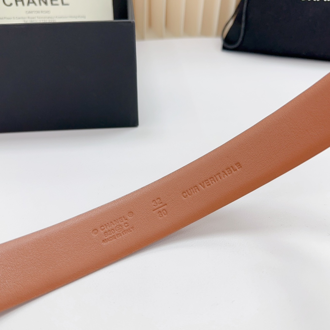 Chanel Women Belt Width 3cm