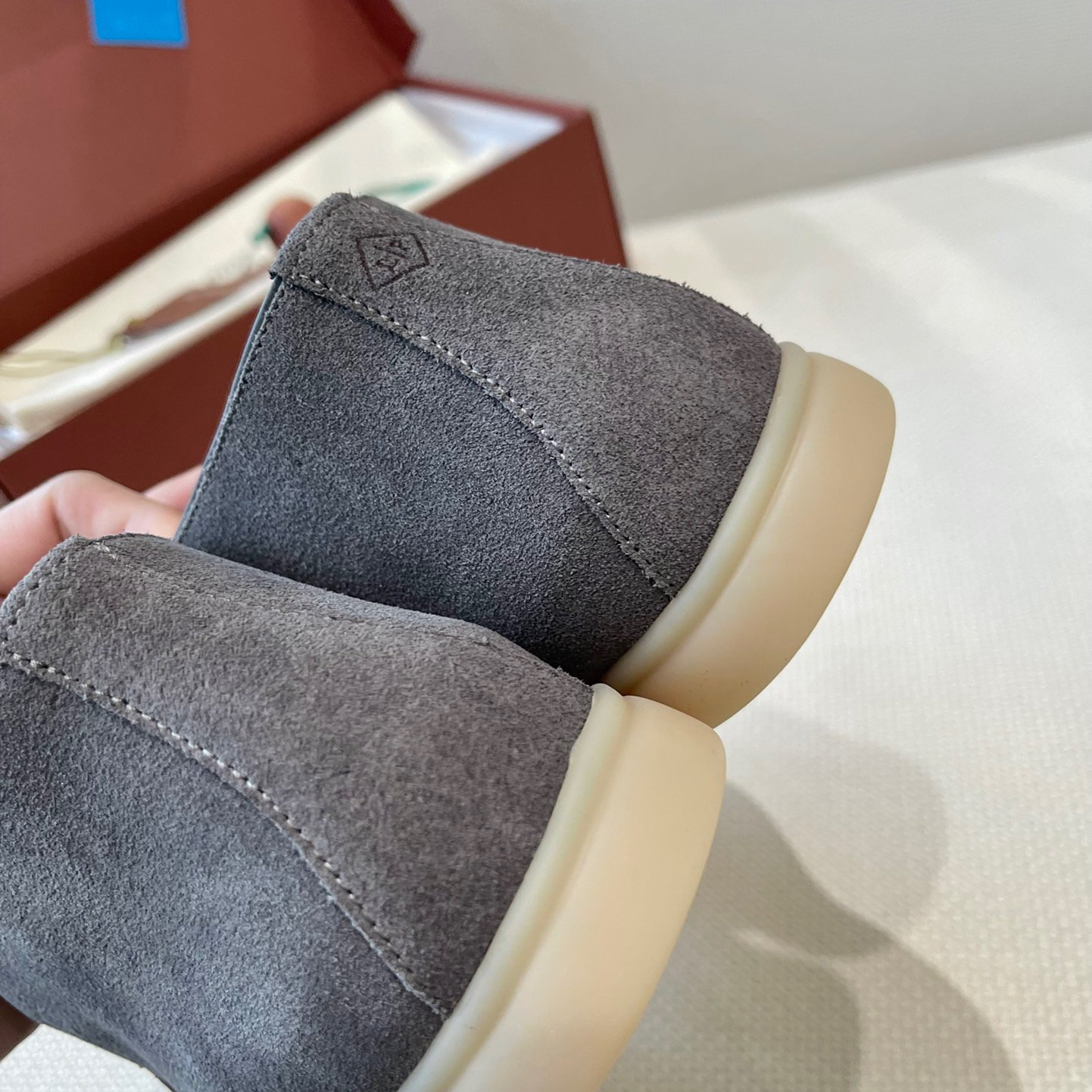 Loro Piana Unisex Loafers High Top Size 36-45