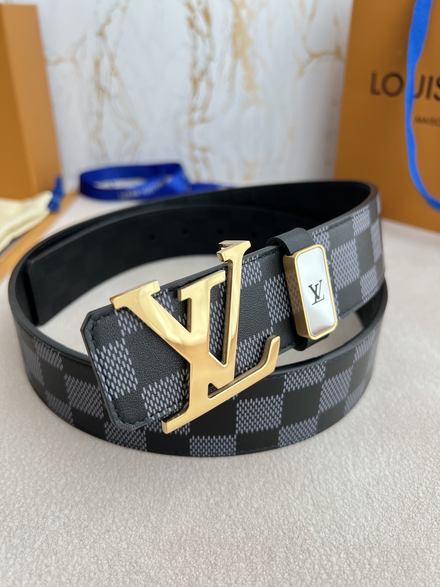 Louis Vuitton Men Belt Width 3.8cm