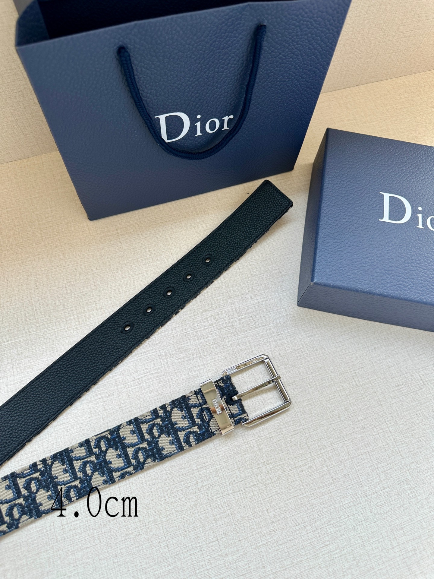Dior Men Belt Width 4cm