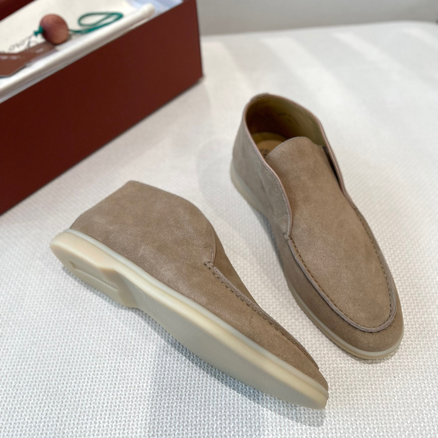 Loro Piana Unisex Loafers High Top Size 36-45