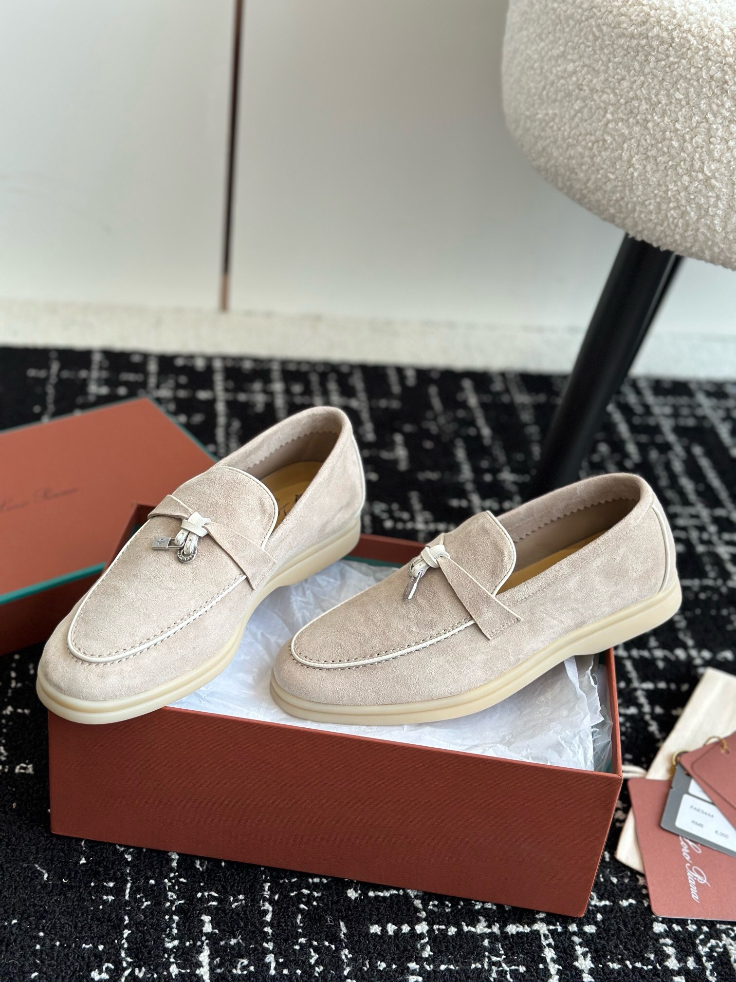 Loro Piana Unisex Loafers Size 36-45