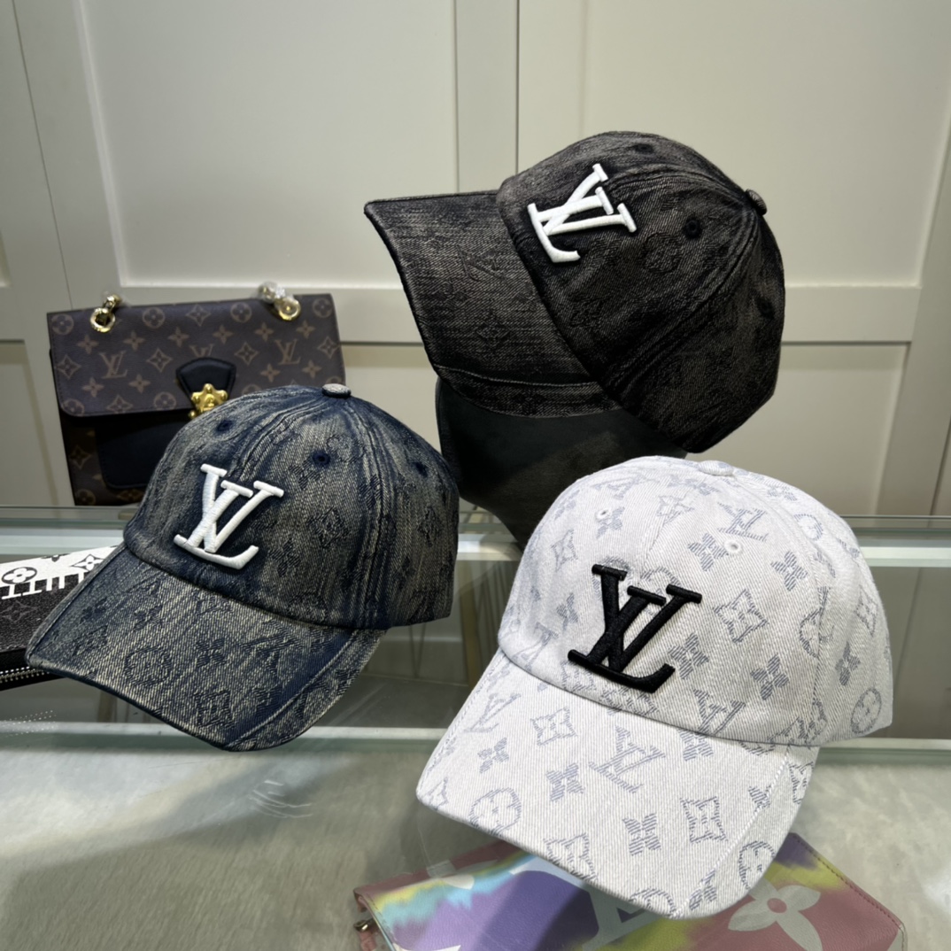 Louis Vuitton Baseball Cap 3-Color