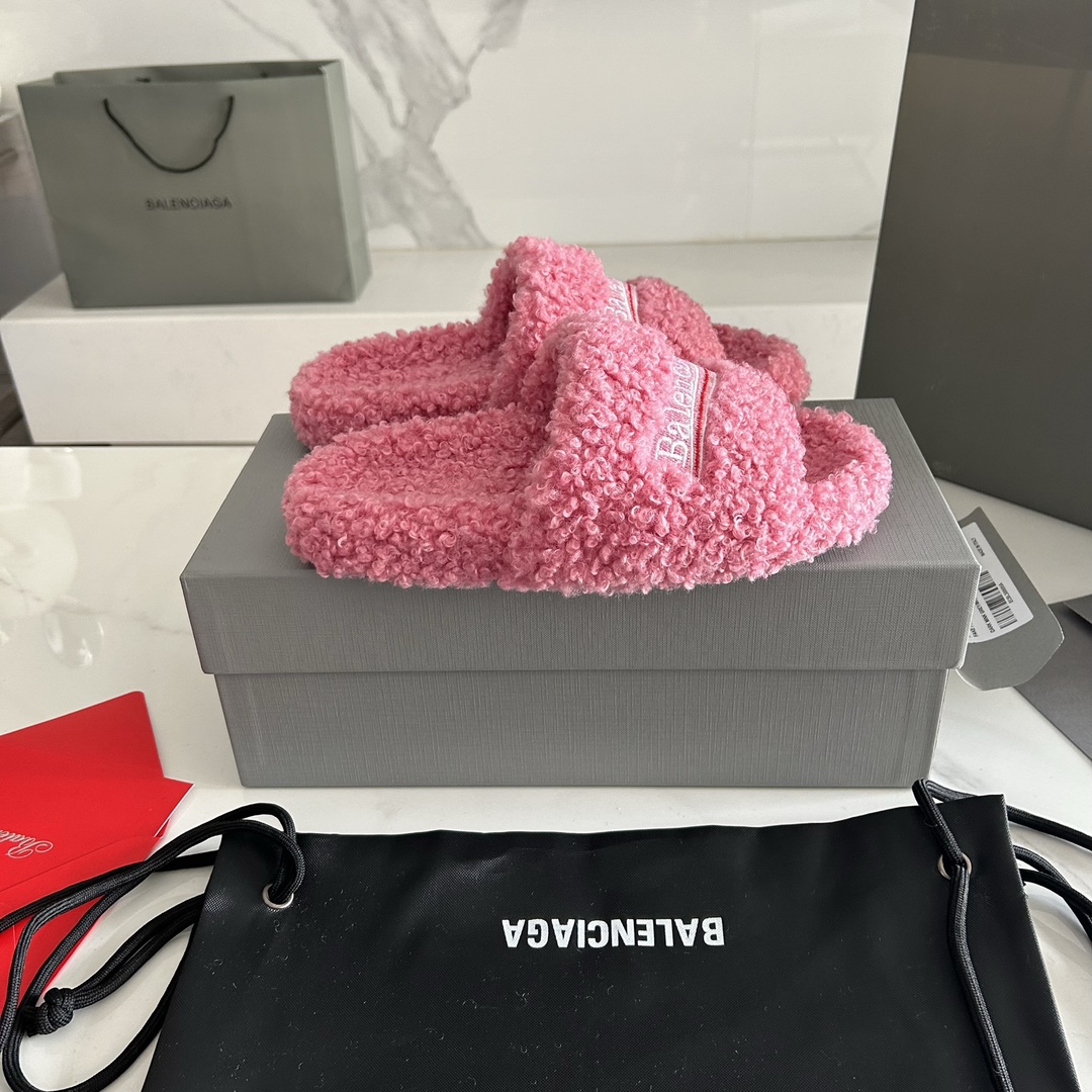 Balenciaga 23FW New Winter Slippers Size 35-41