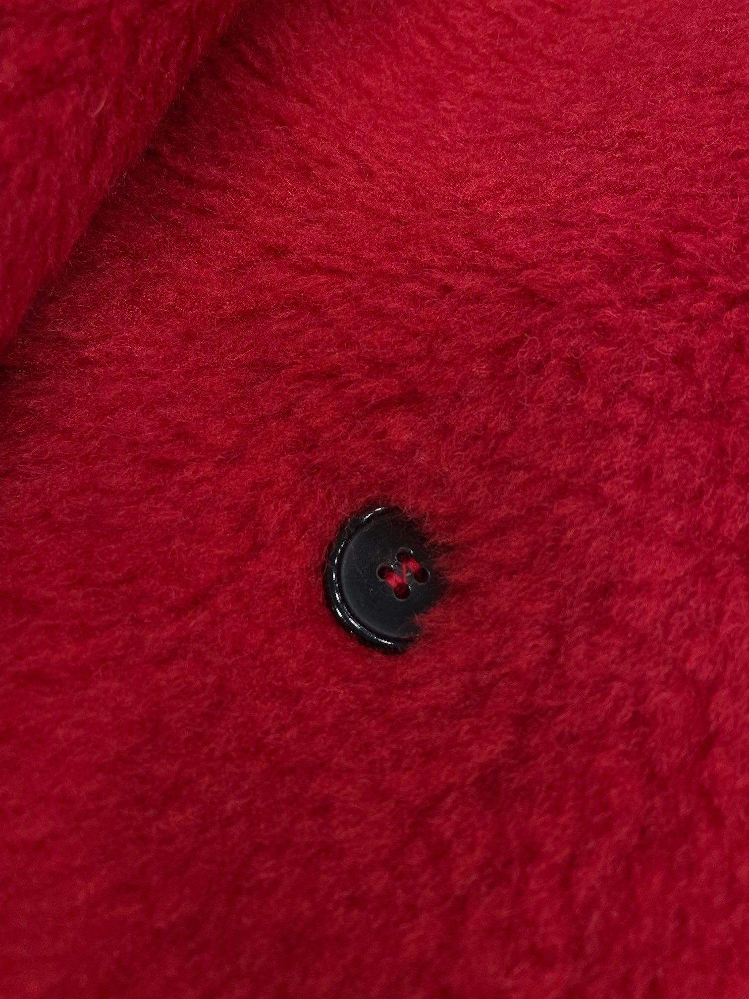 Max Mara Teddy fur long coat Size XS-M