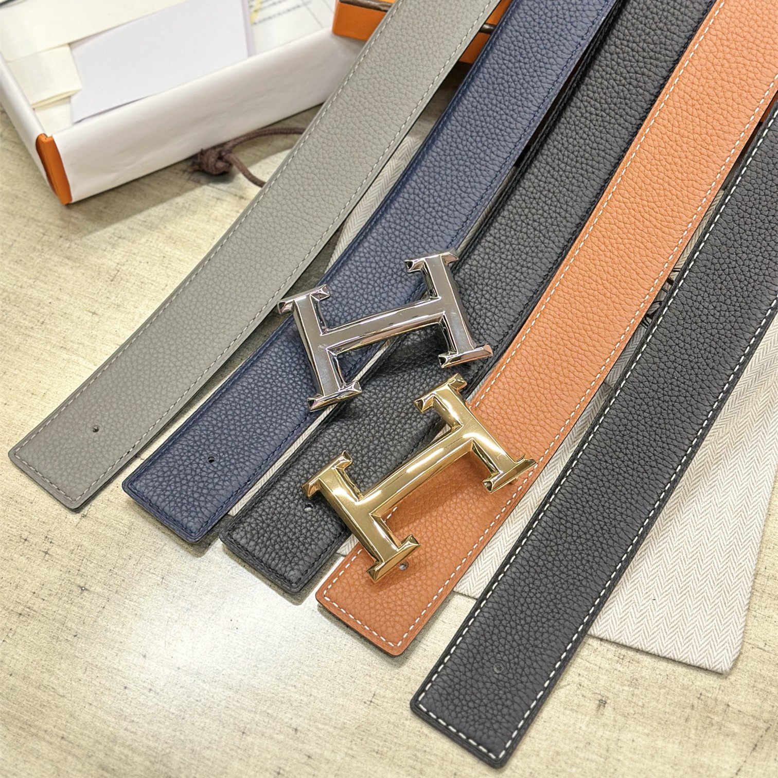 Hermes Men Belt Width 3.8cm