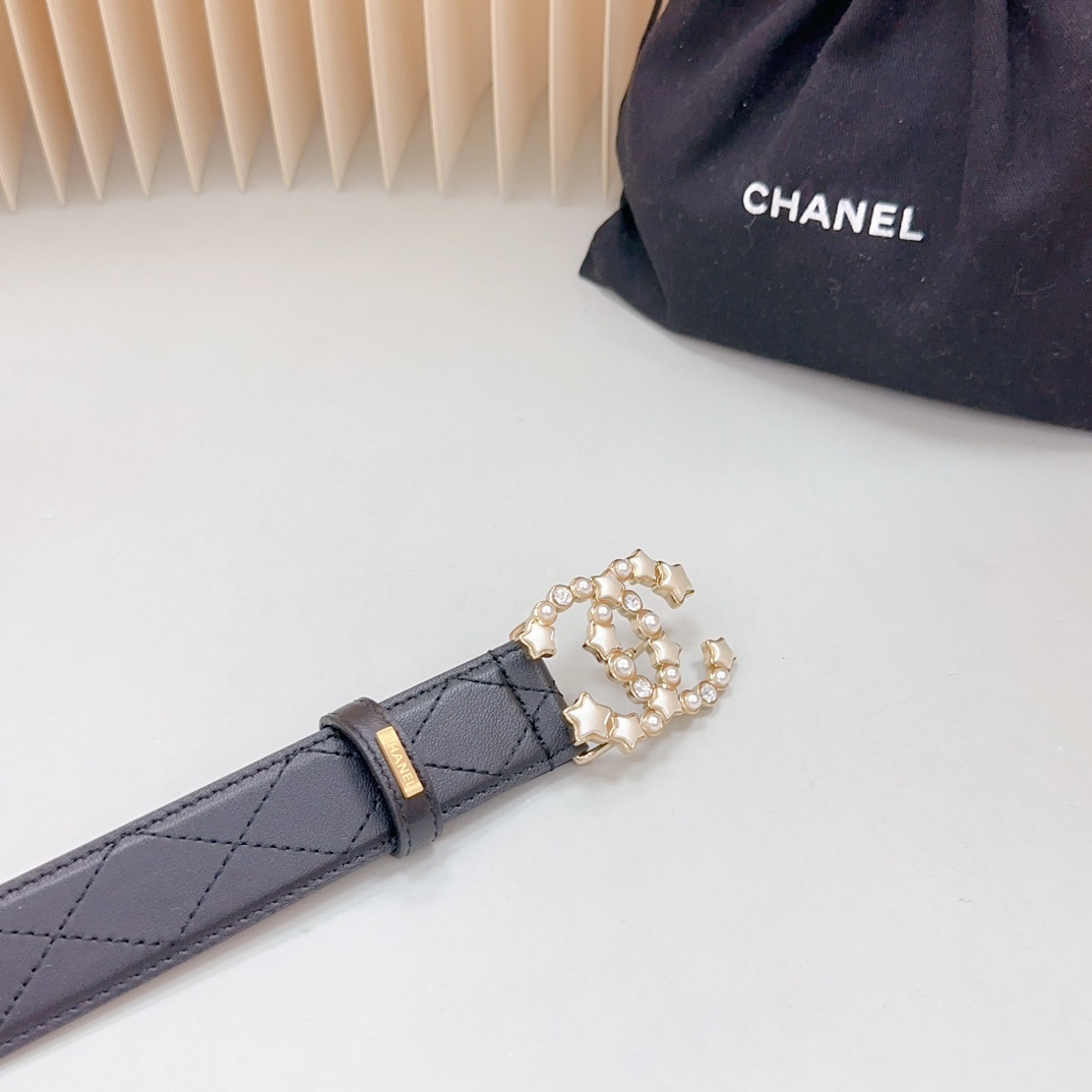 Chanel Women Belt Width 3cm