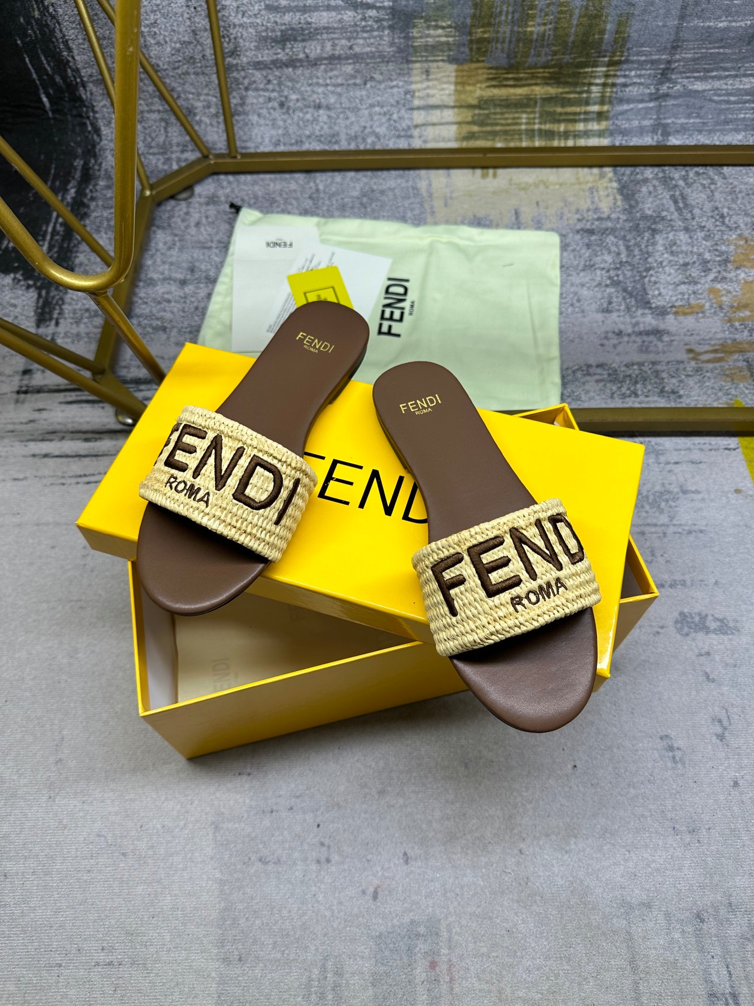 Fendi Slippers Size 36-42