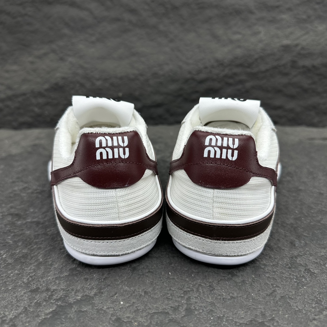 MiuMiu Suede leather and fabric Sneaker Size 35-40