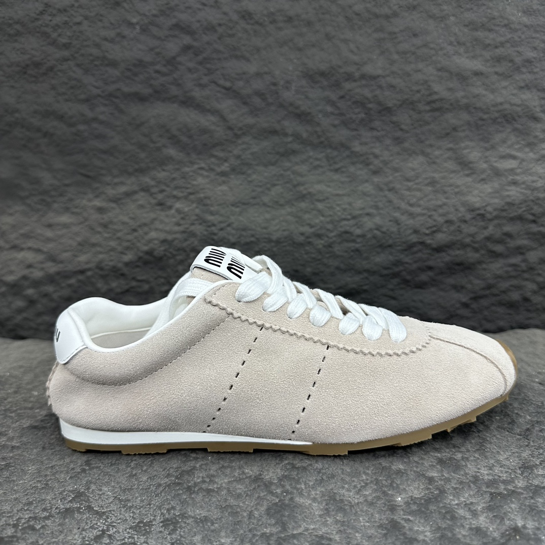 MiuMiu Plume Nappa Sneaker Size 35-40
