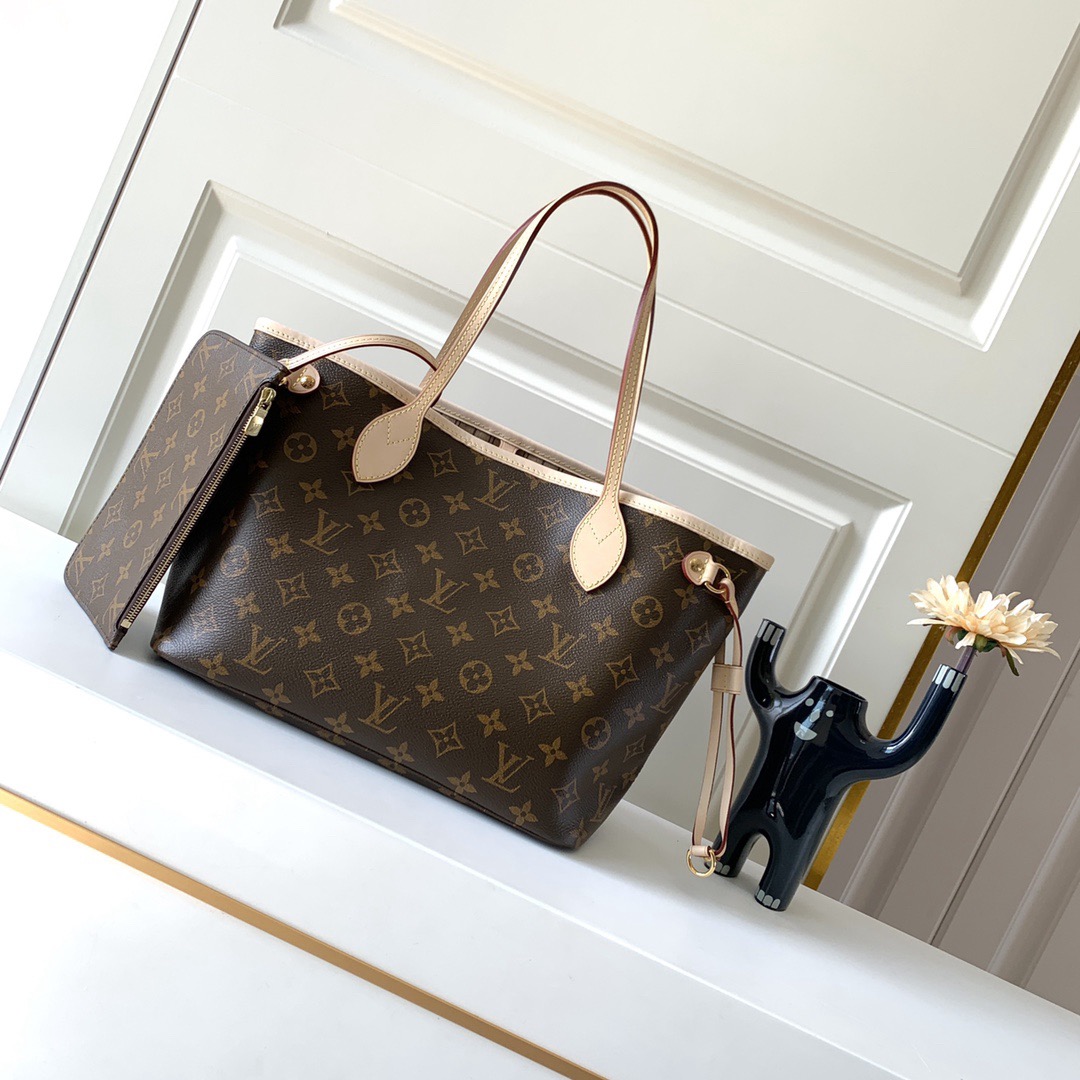 Louis Vuitton M46979 Neverfull PM Tote Bag Size 29*21*12cm