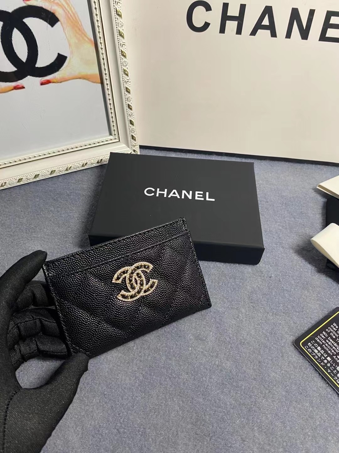 Chanel Card Holder Size 11*7cm