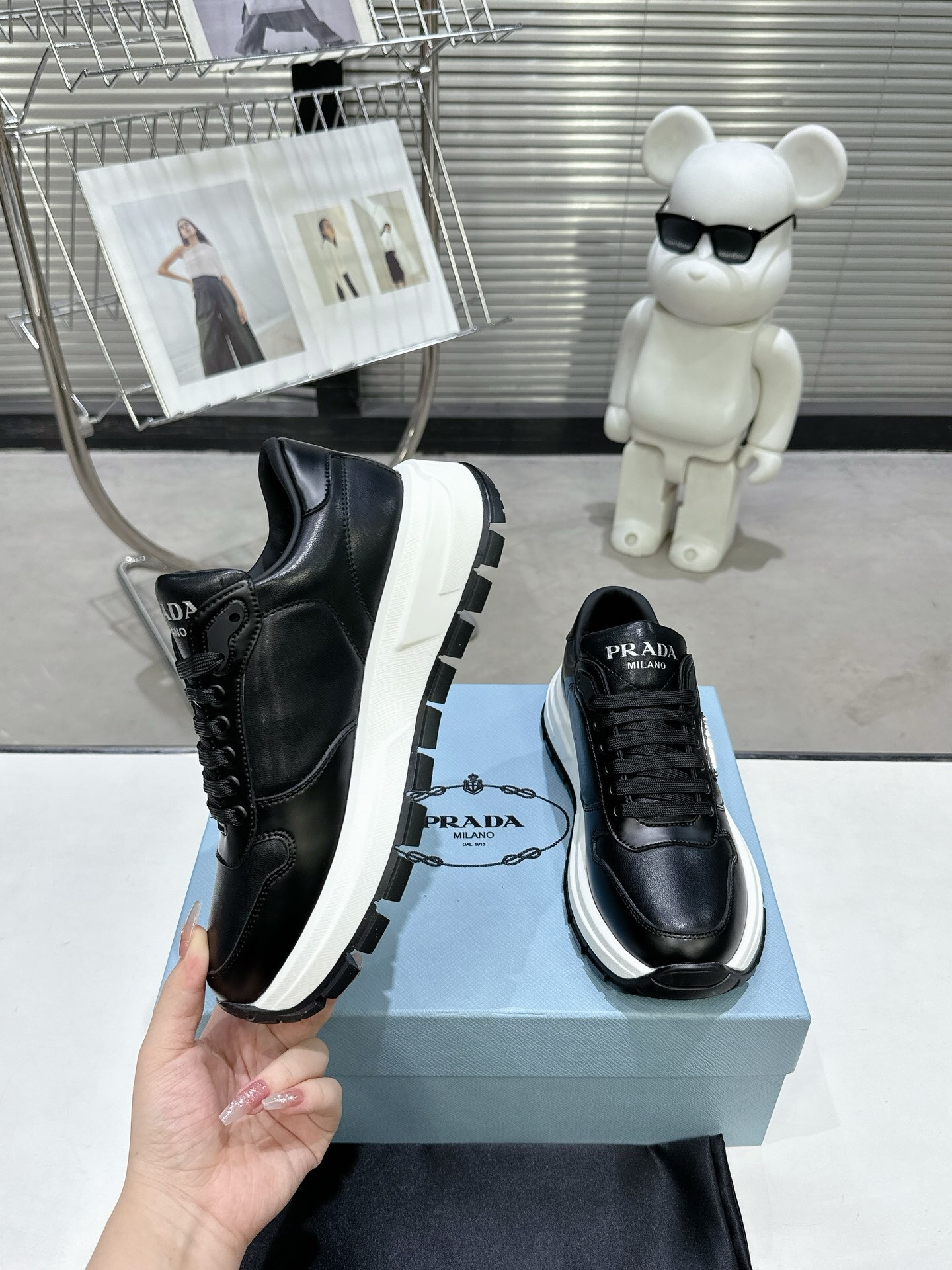 Prada 2024 New Leather sneaker Size 36-45